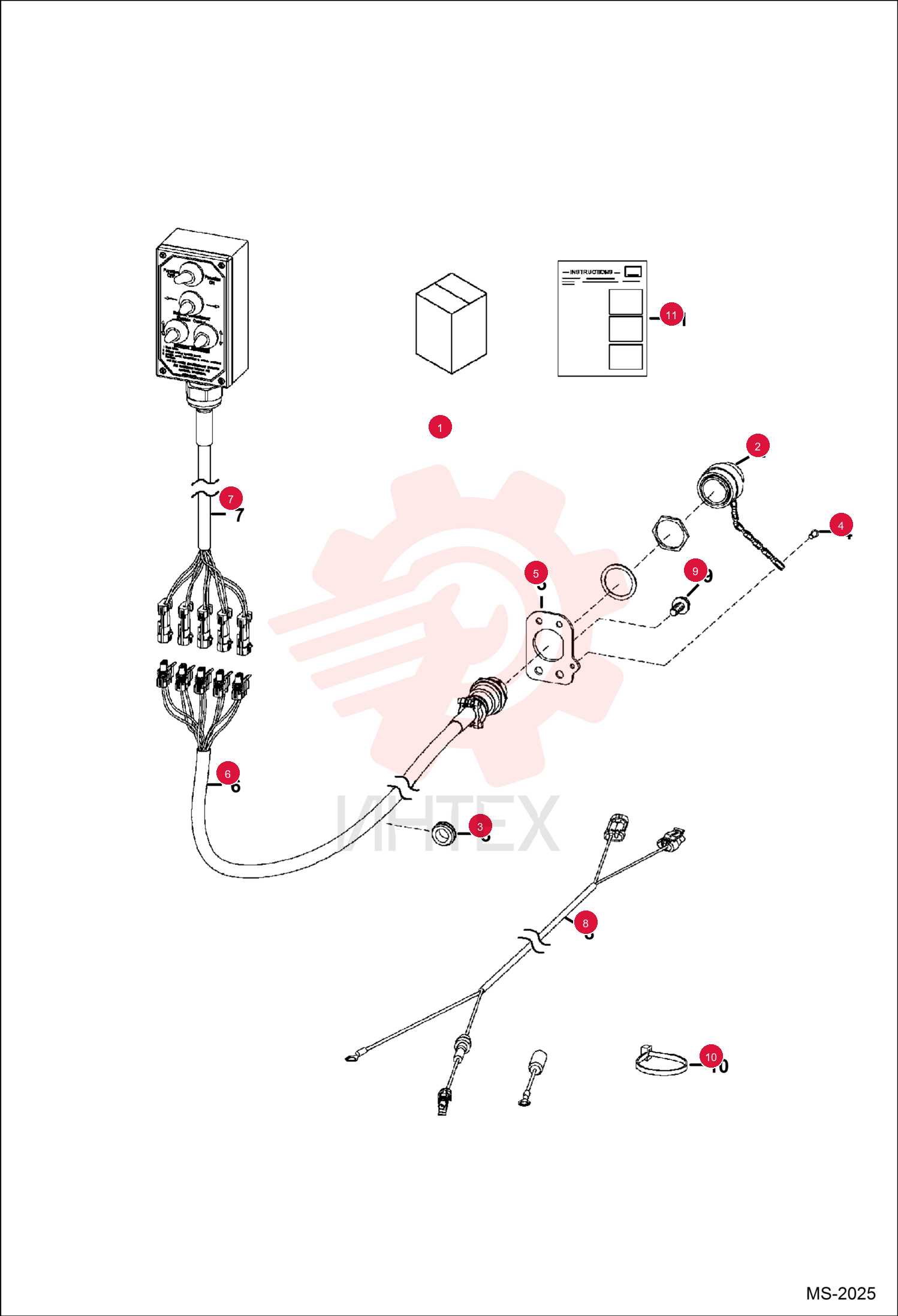 KIT ATTACH CNTRL