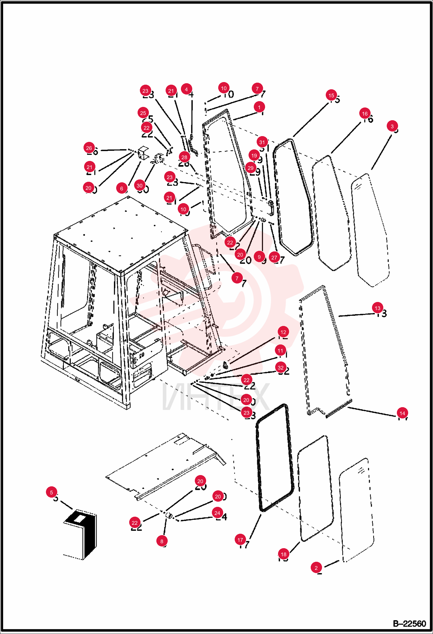 COVER, LOCK