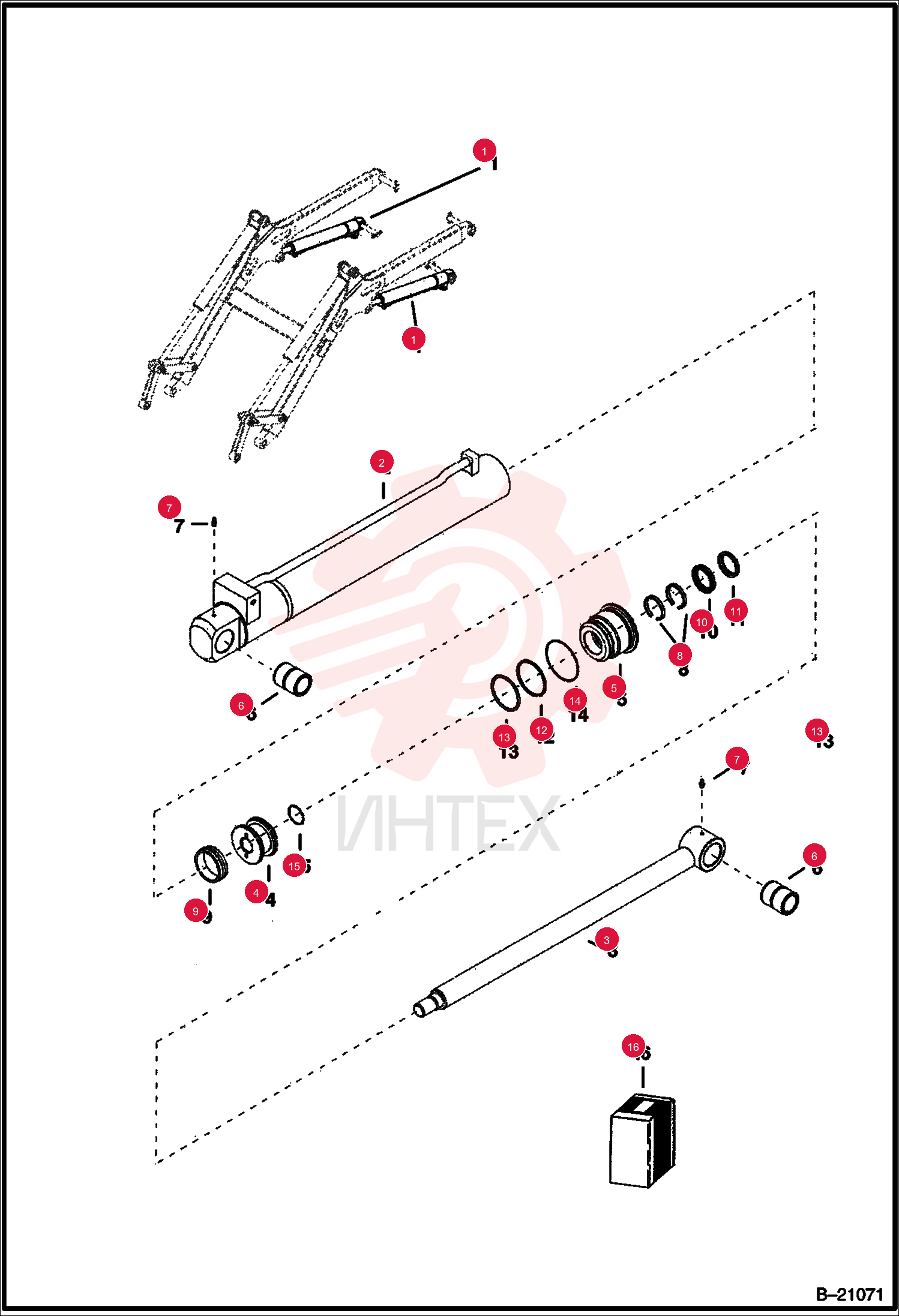 CYLINDER, LIFT