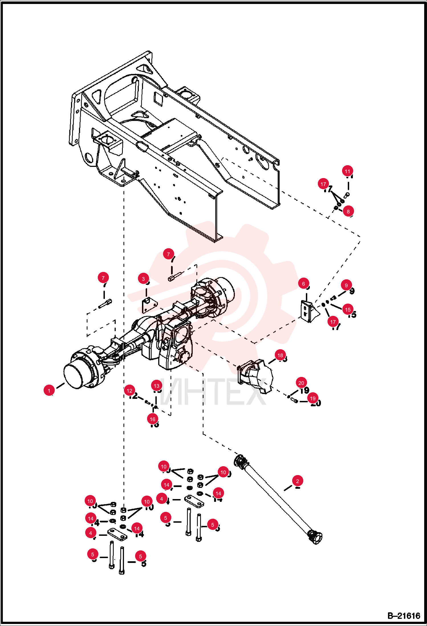 HOLDER, HAND BRAKE