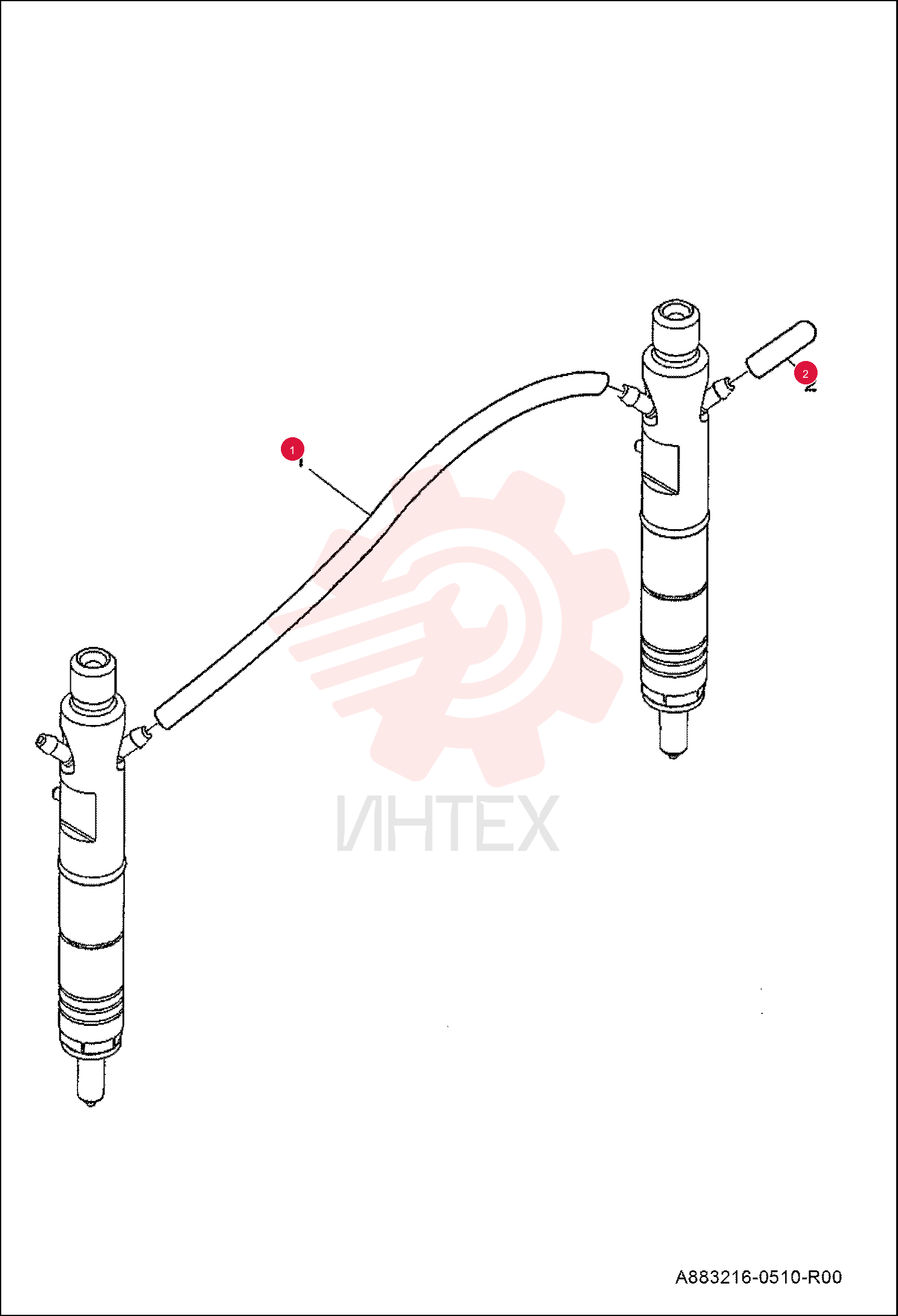 FLEXIBLE HOSE 6911904