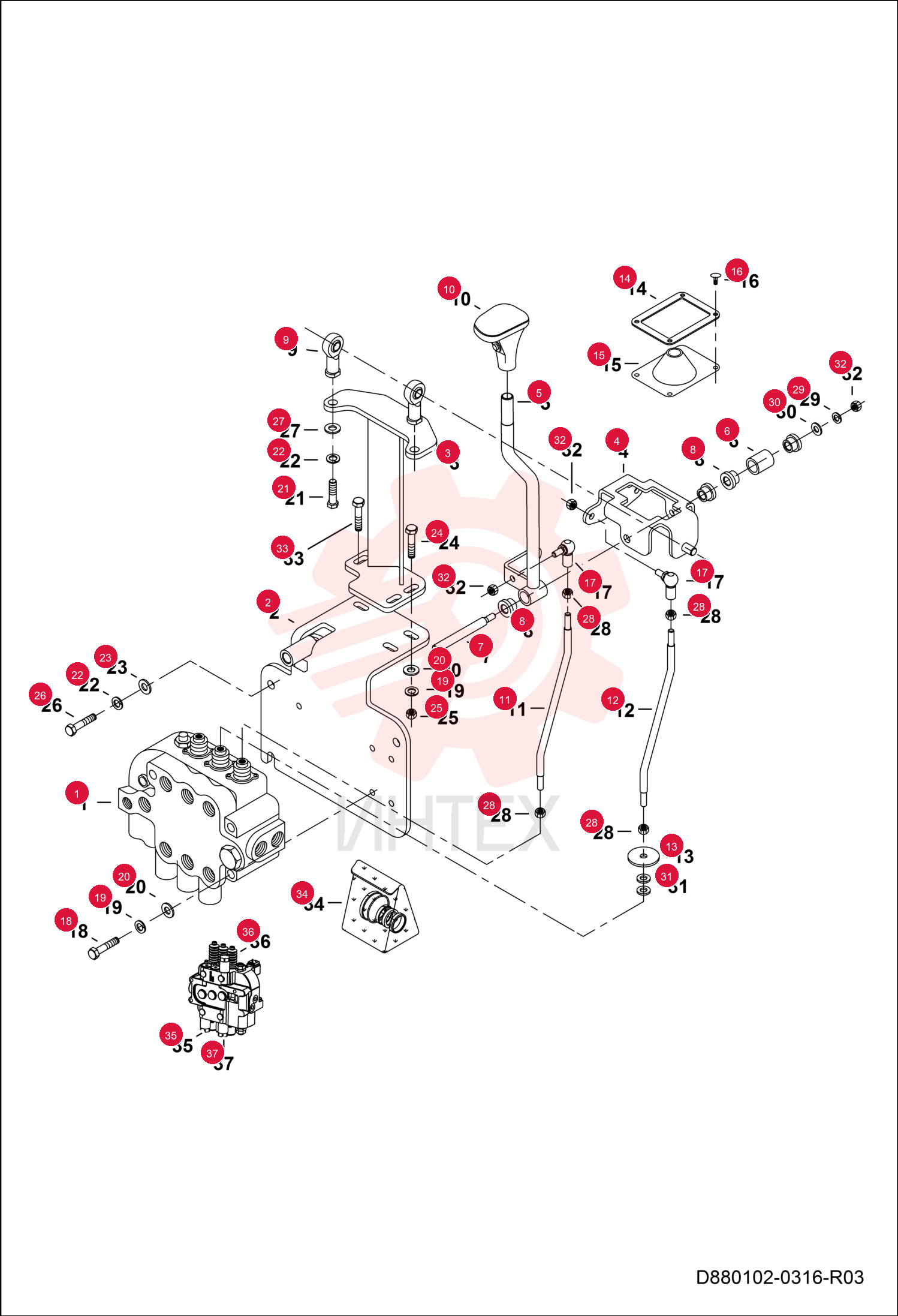 LOADER CONTROL VALVE