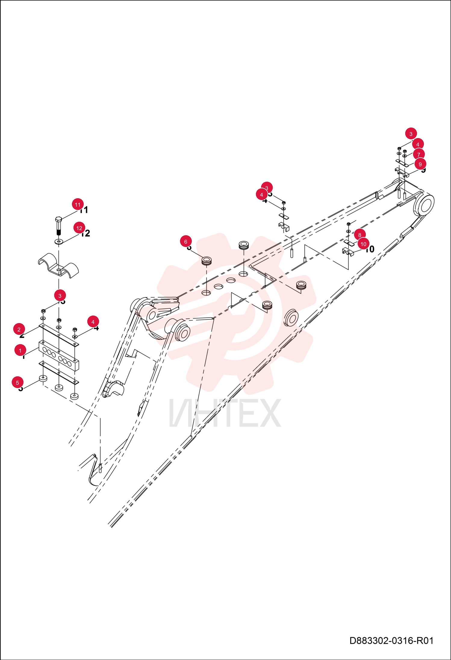 CLAMP PIPE 7291633 (4)