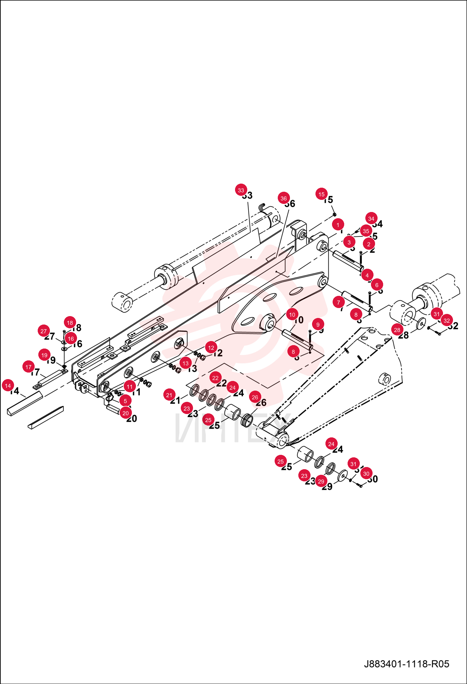 CYLINDER ASSEMBLY 7292611 (1)