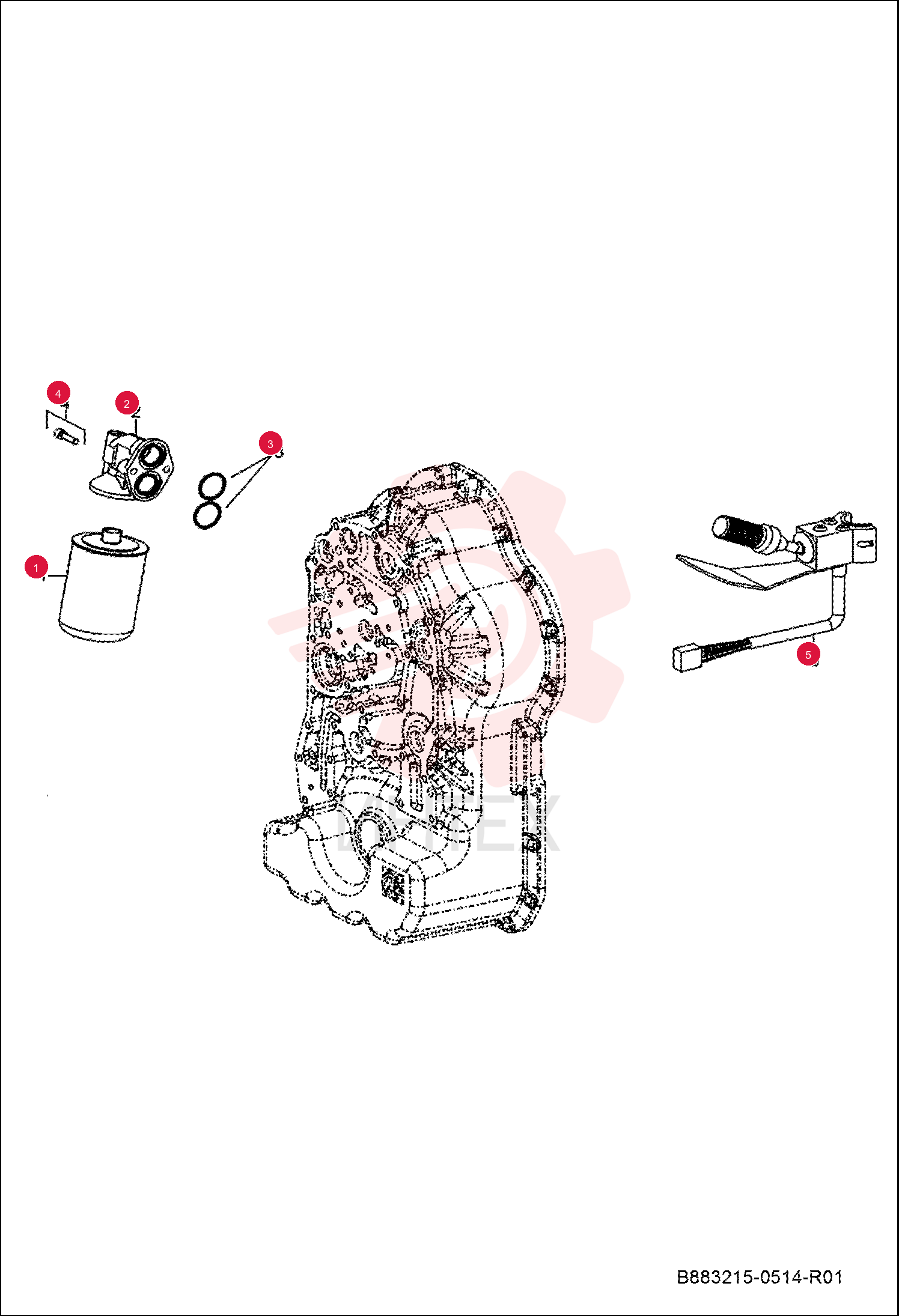 FILTER OIL 7291240