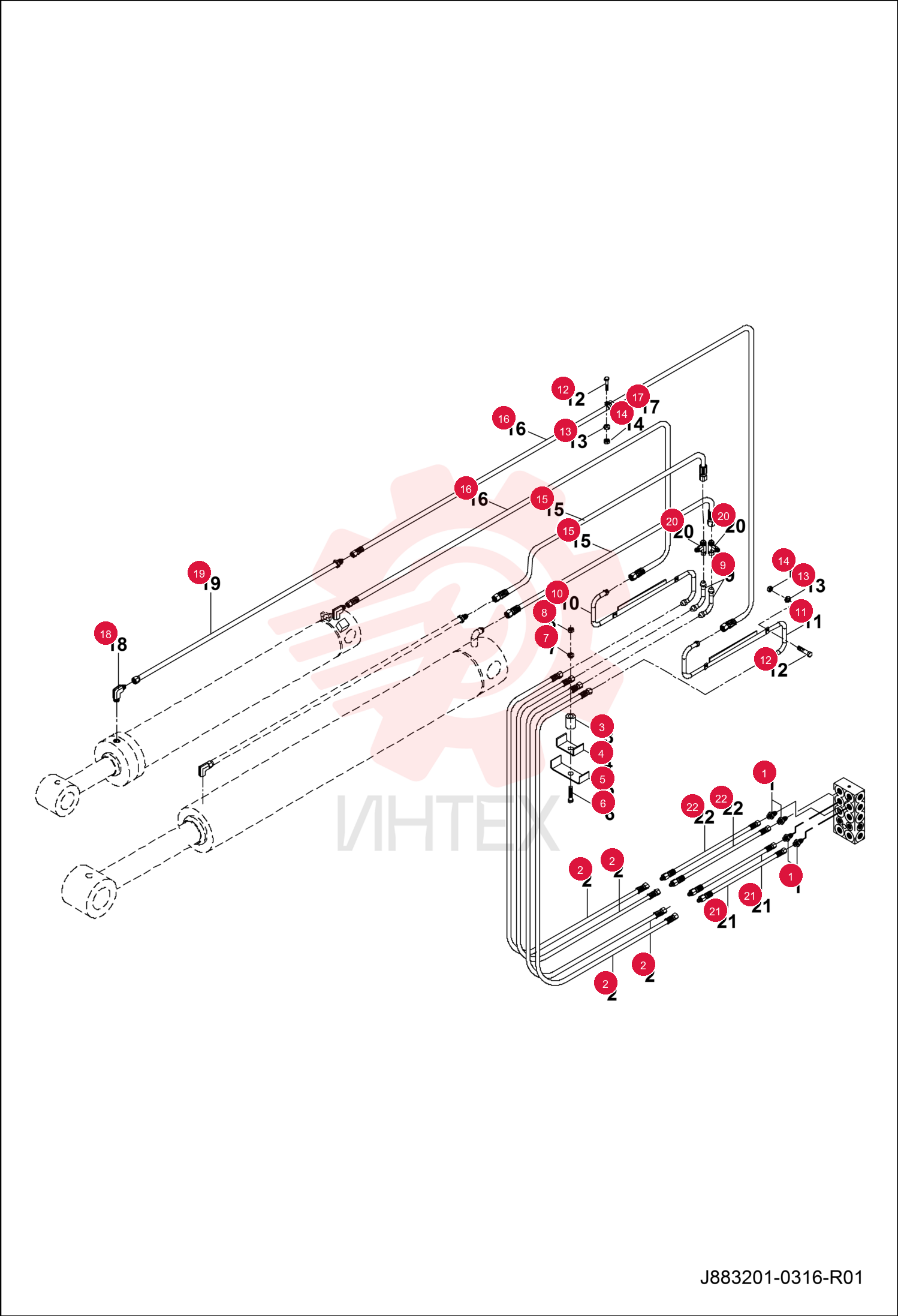 FITTING HYDRAULIC 7291437 (1)
