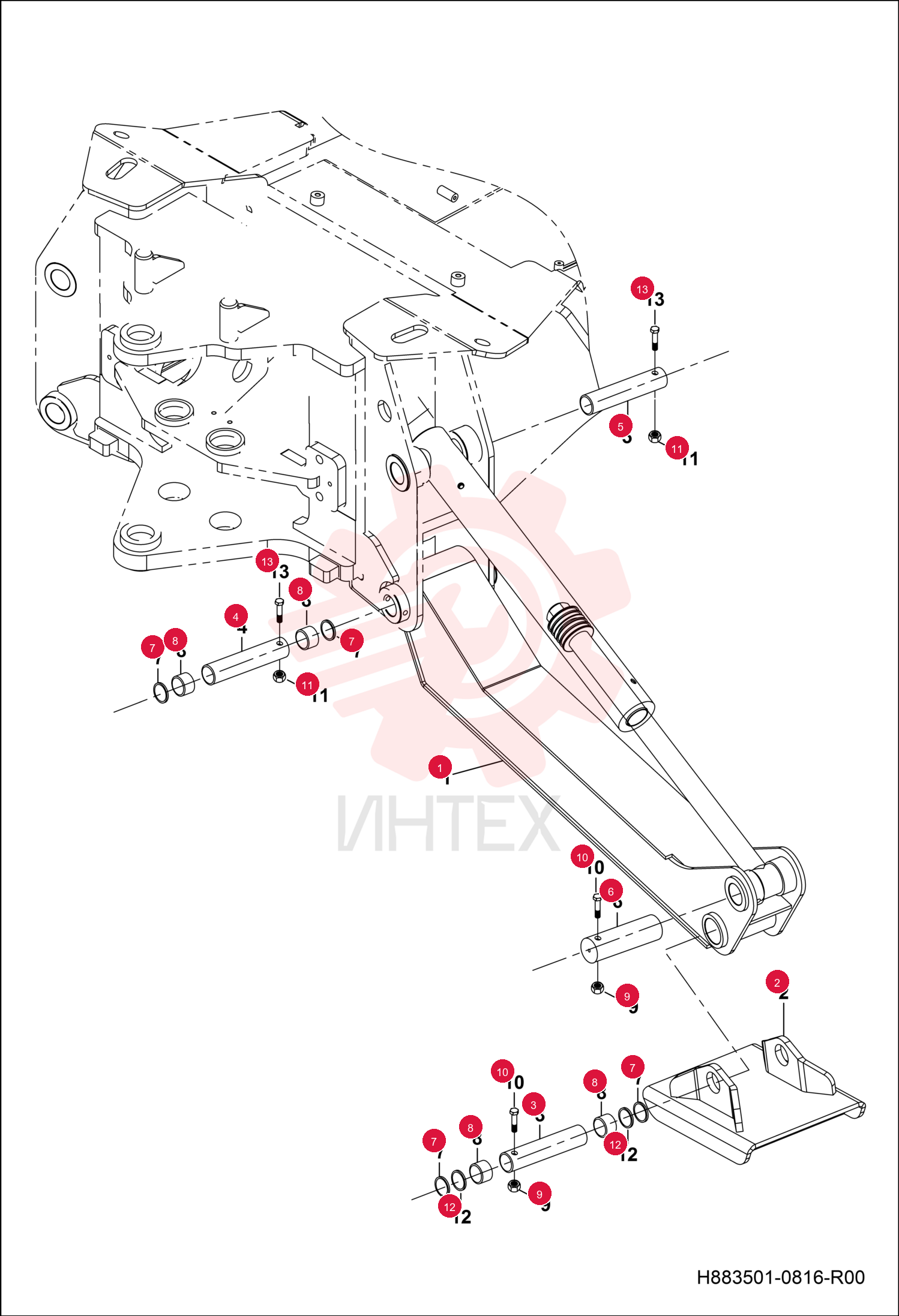 FOOT BASE RIGHT 7311469
