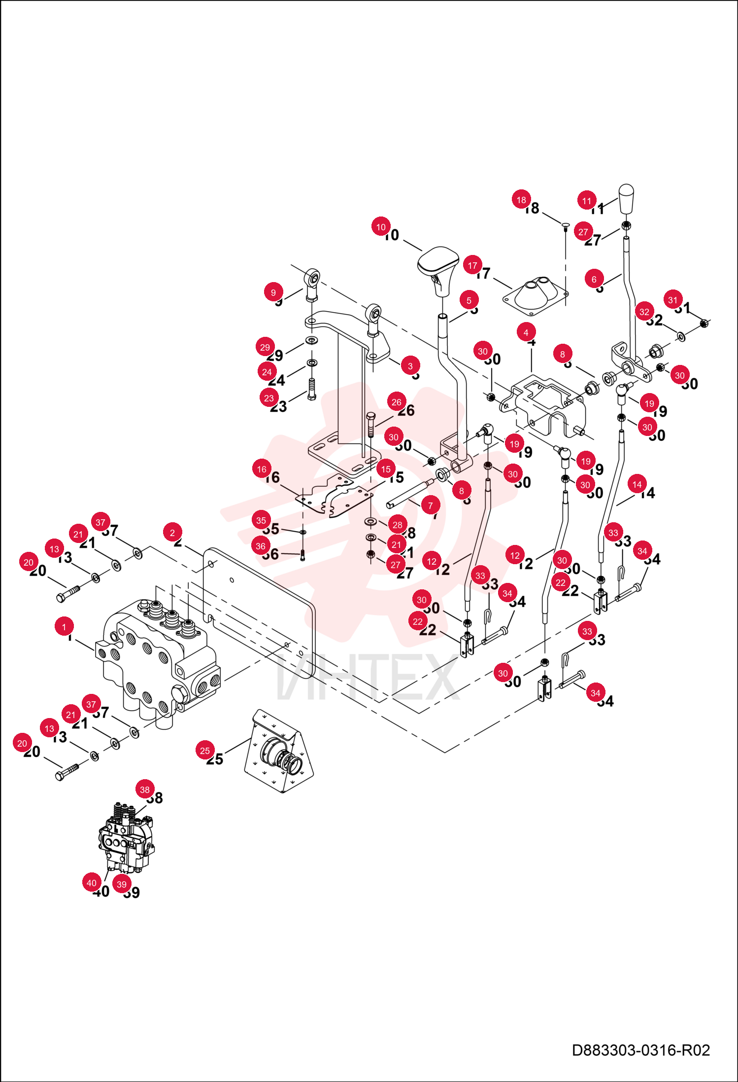 LOADER CONTROL VALVE 7289616 (1)