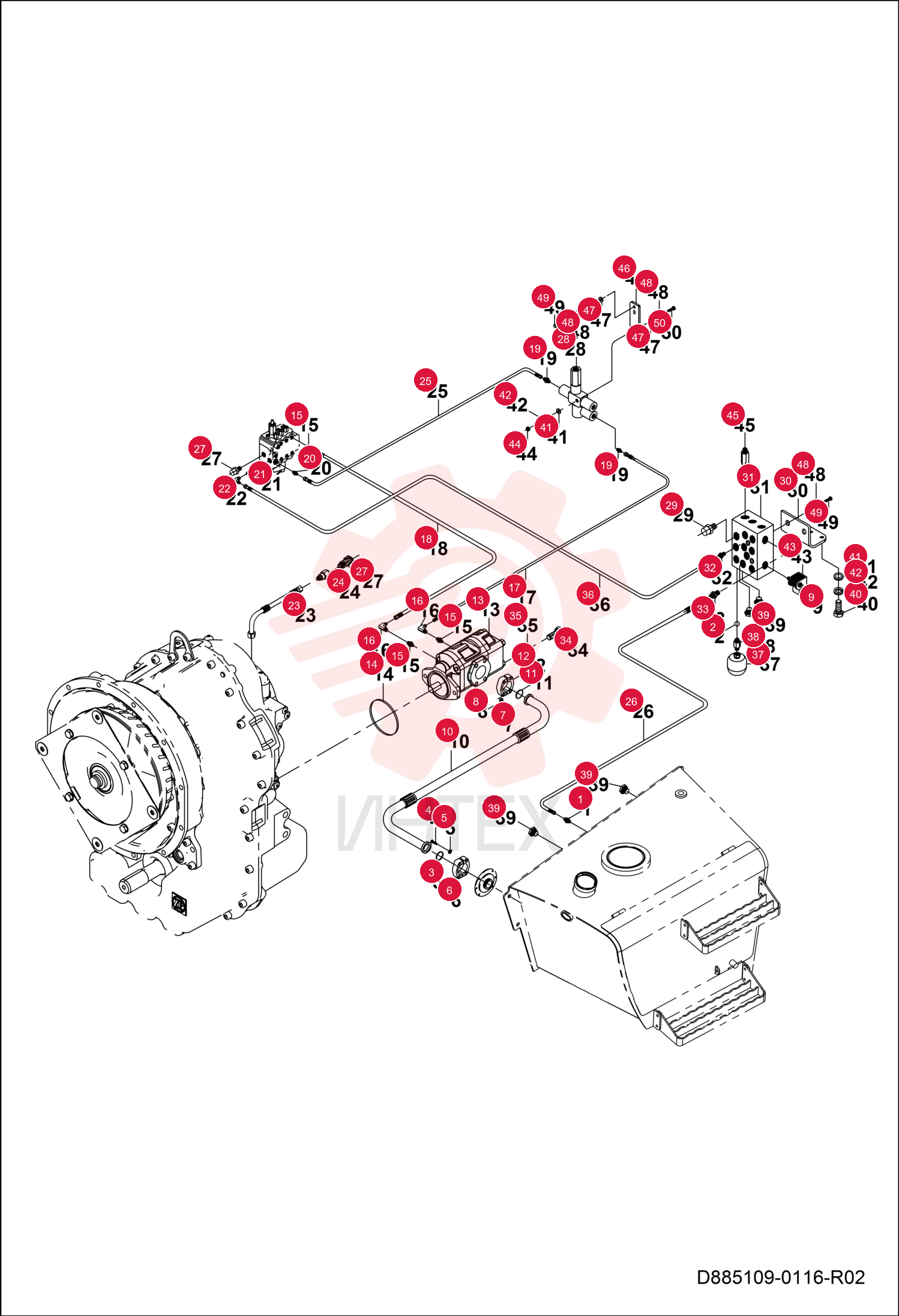 FITTING HYDRAULIC 7289724 (2)