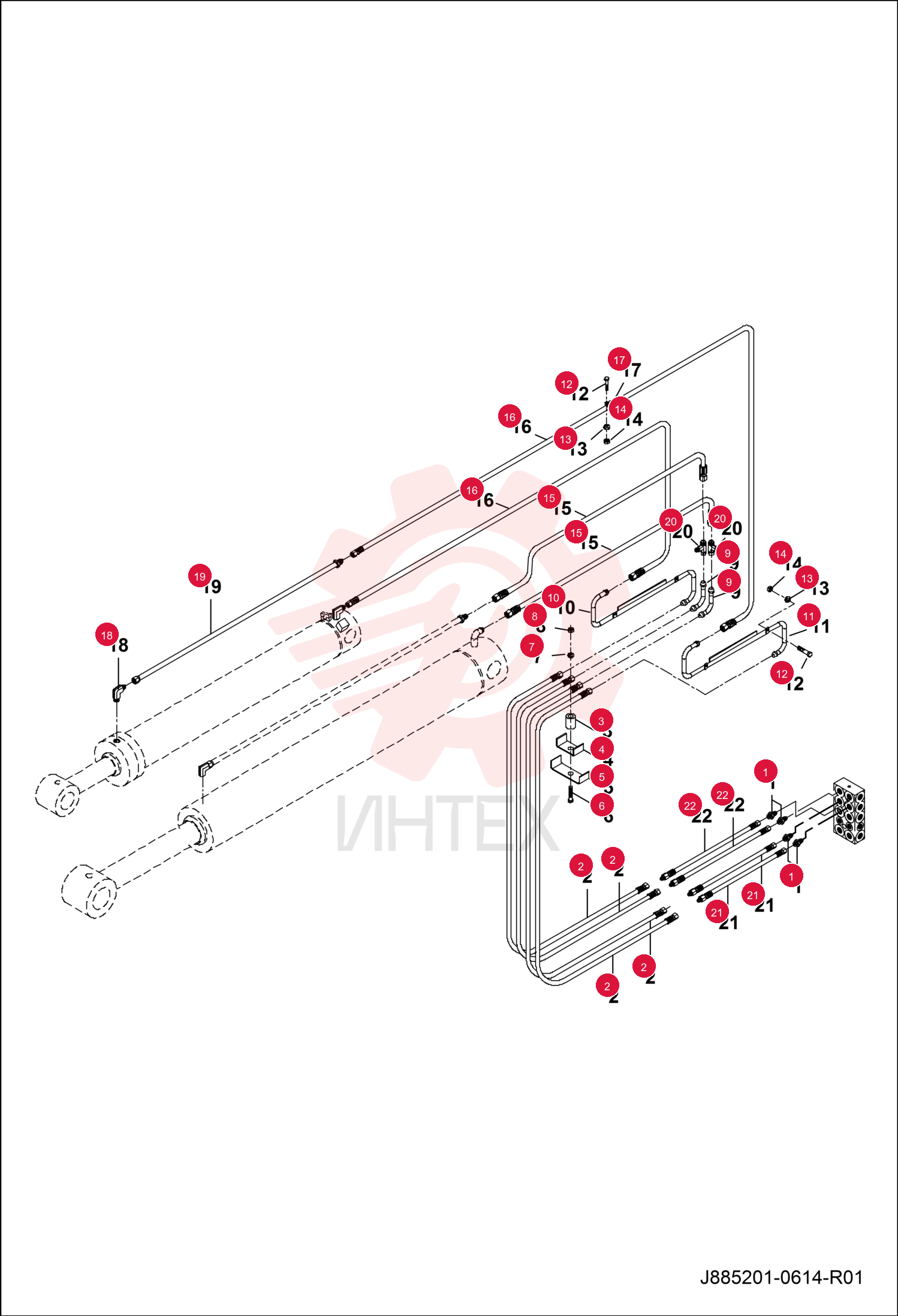 FITTING HYDRAULIC 7291437 (1)