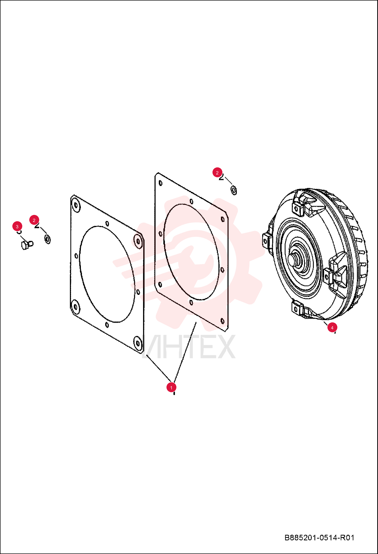 GASKET TRANS 7291034 (1)