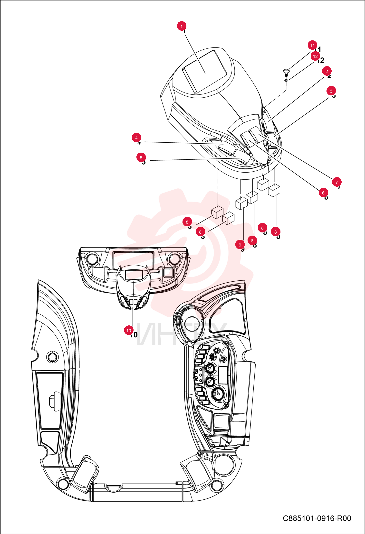 WARNING LAMP 7299049 (2)