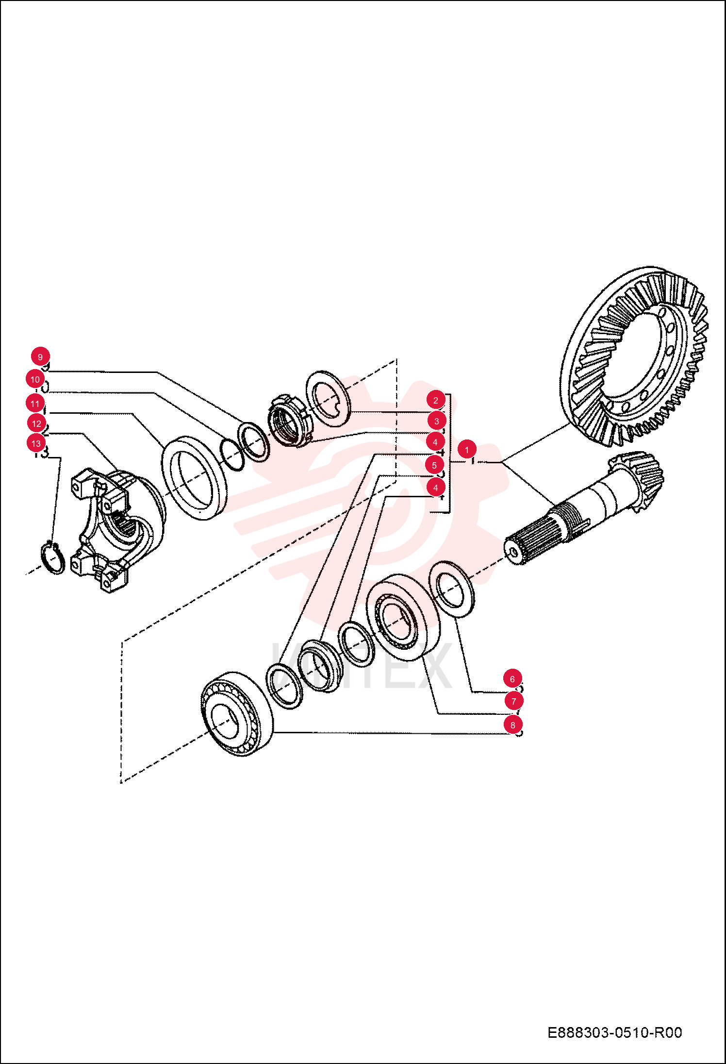 BEVEL GEAR 7290023 (2)