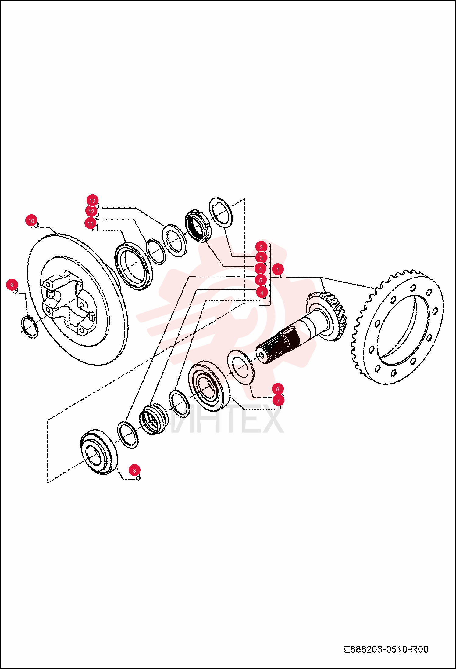 BEVEL GEAR 7290023 (1)