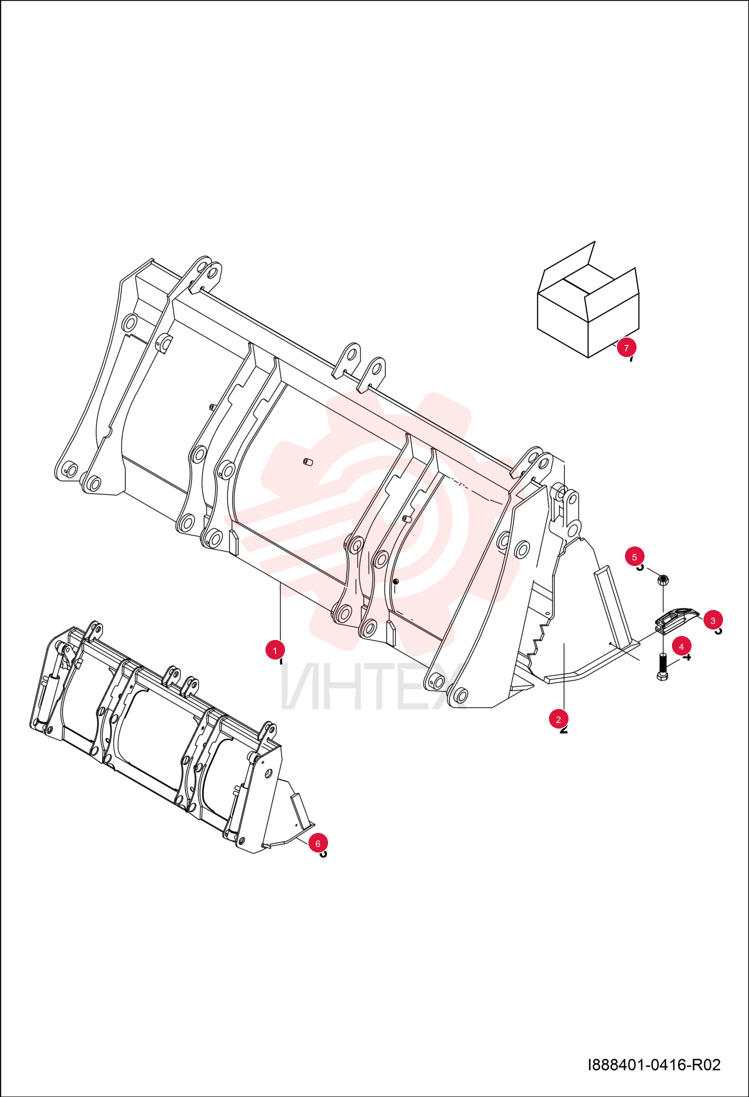 BUCKET-REAR 7299376