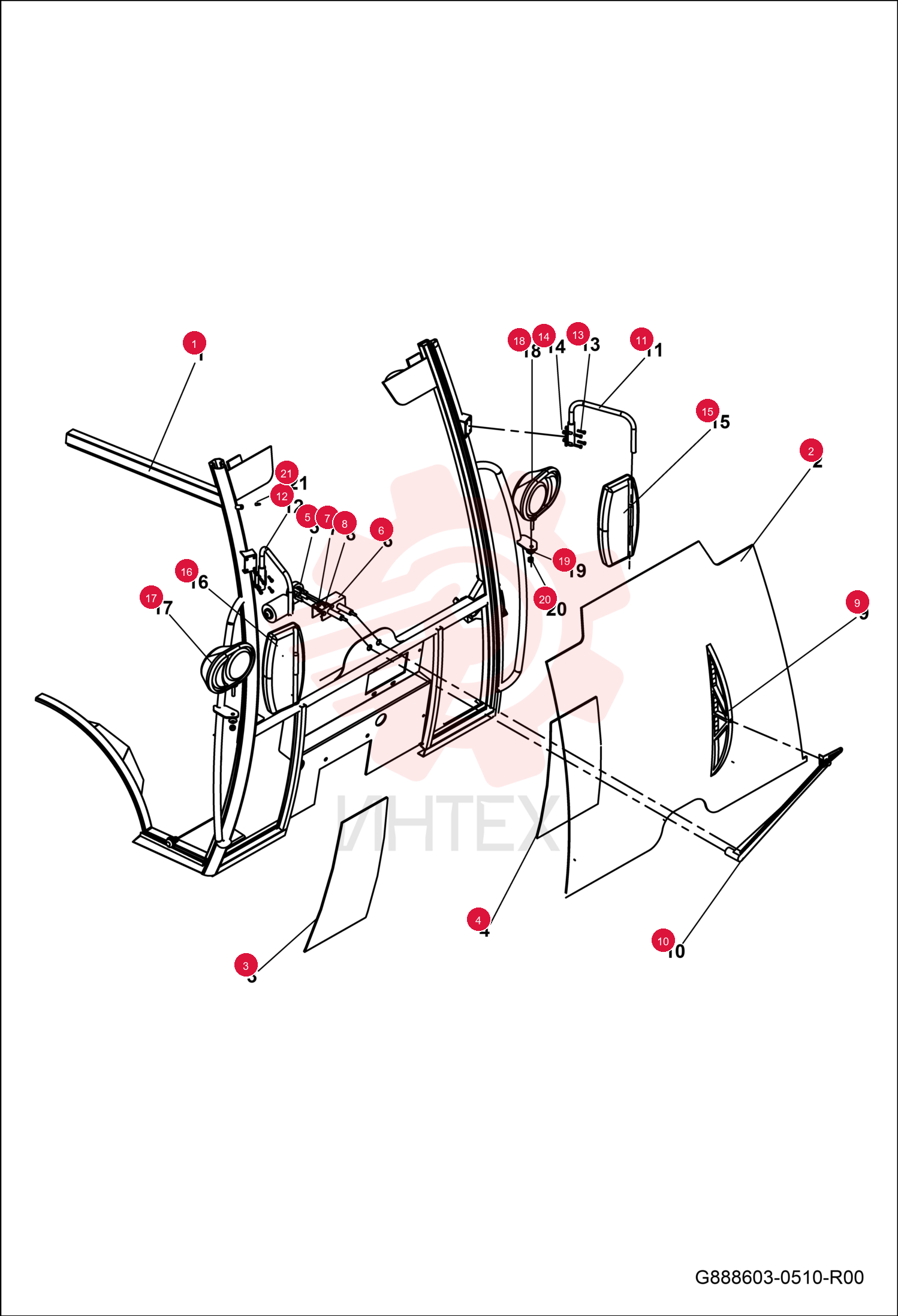 CABIN FRAME 7292262
