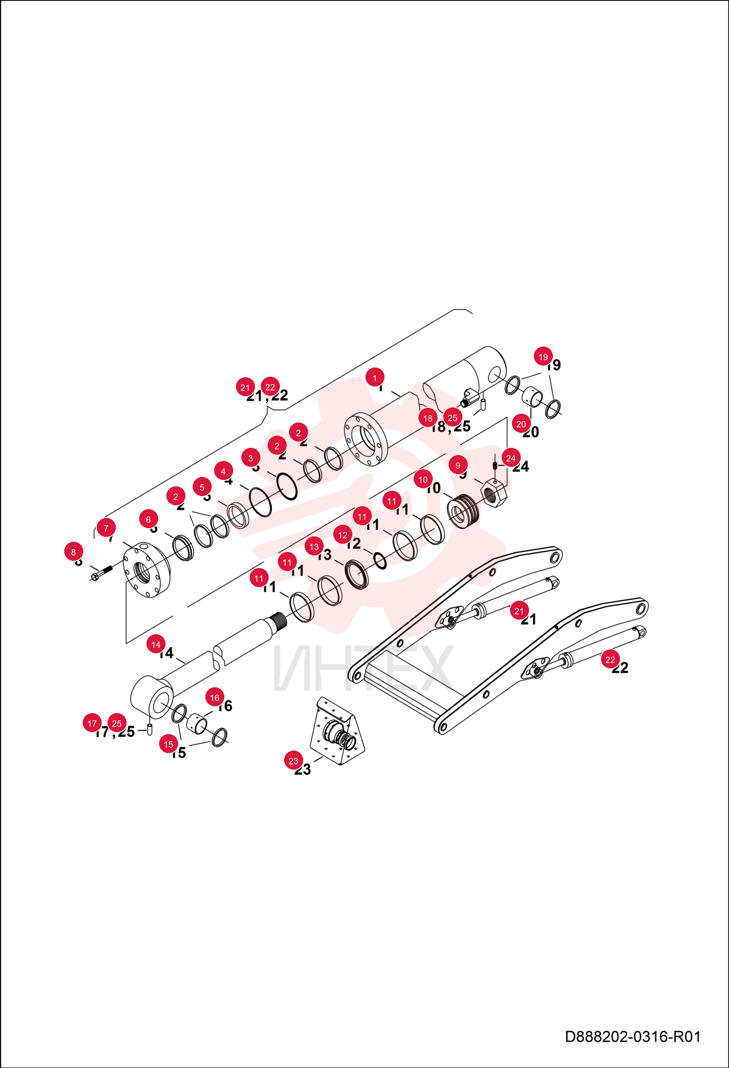 CYLINDER PIPE ASSEMBLY 7304483