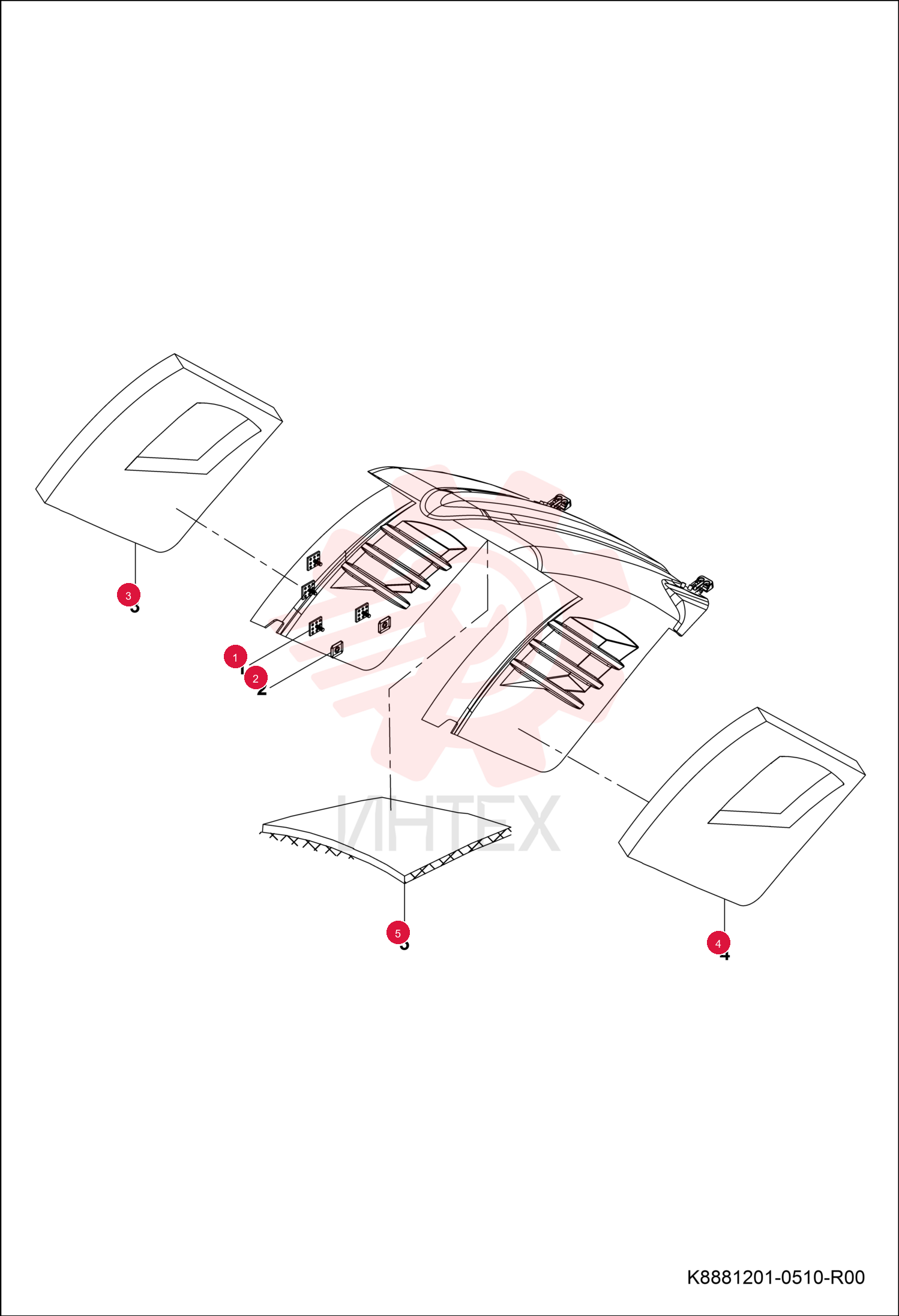 FASTENER HOOK 7290328