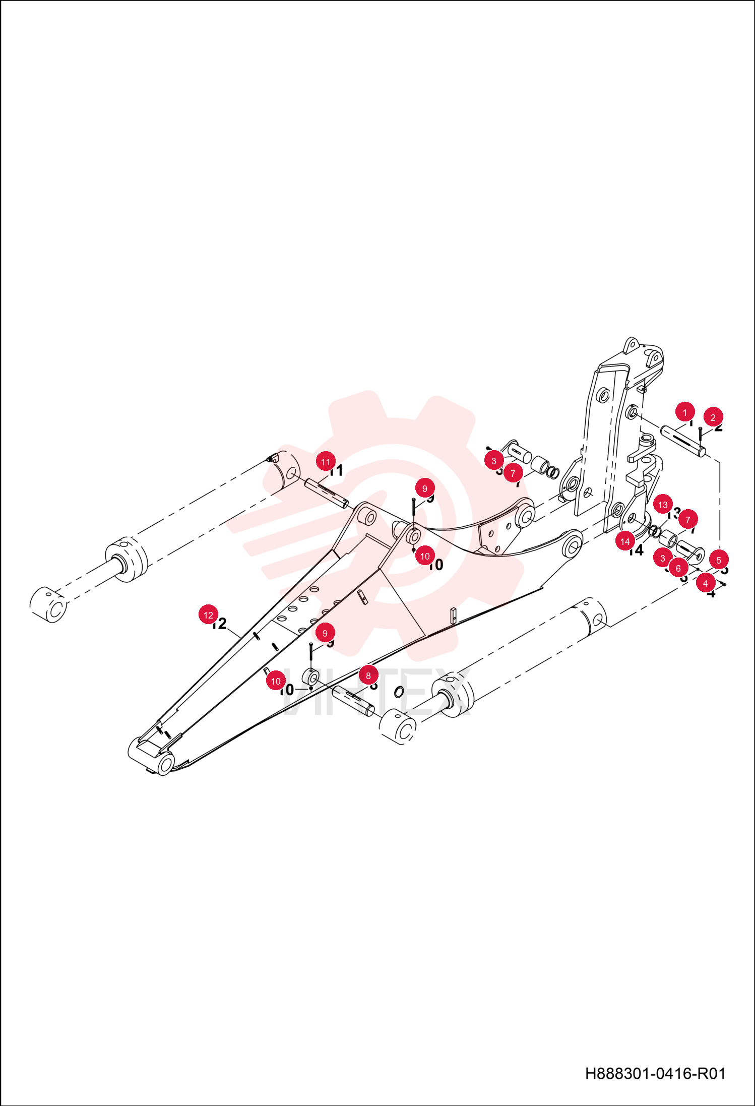 PIN PIVOT 7290702