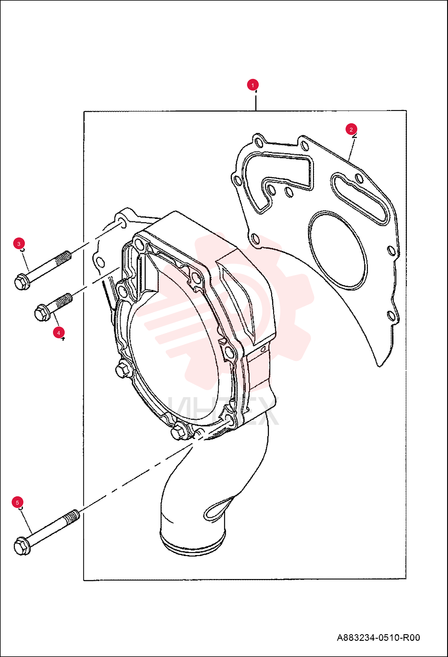 WATER PUMP KIT 7289109