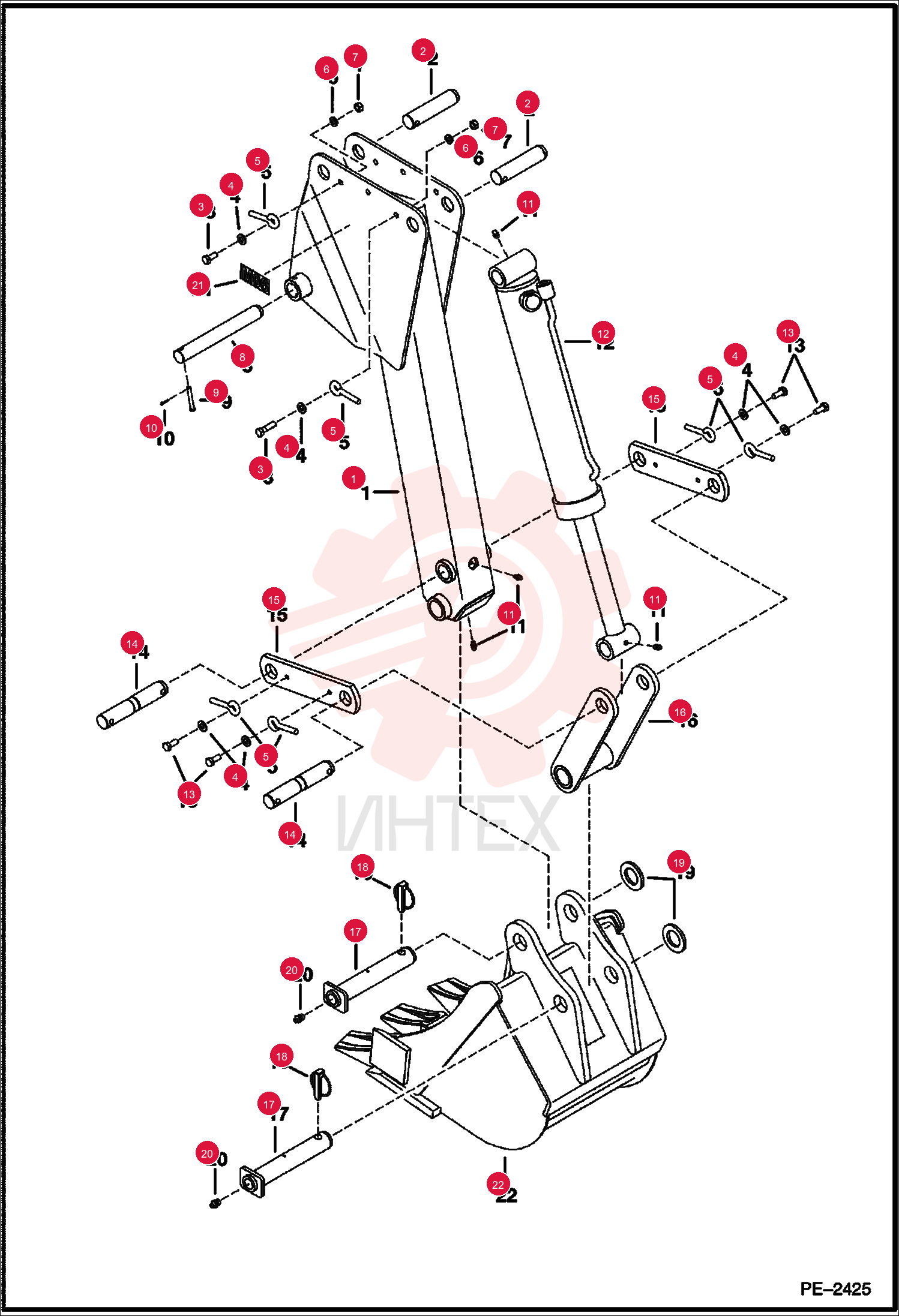 ARM DIPPER ASSEMBLY 6906590