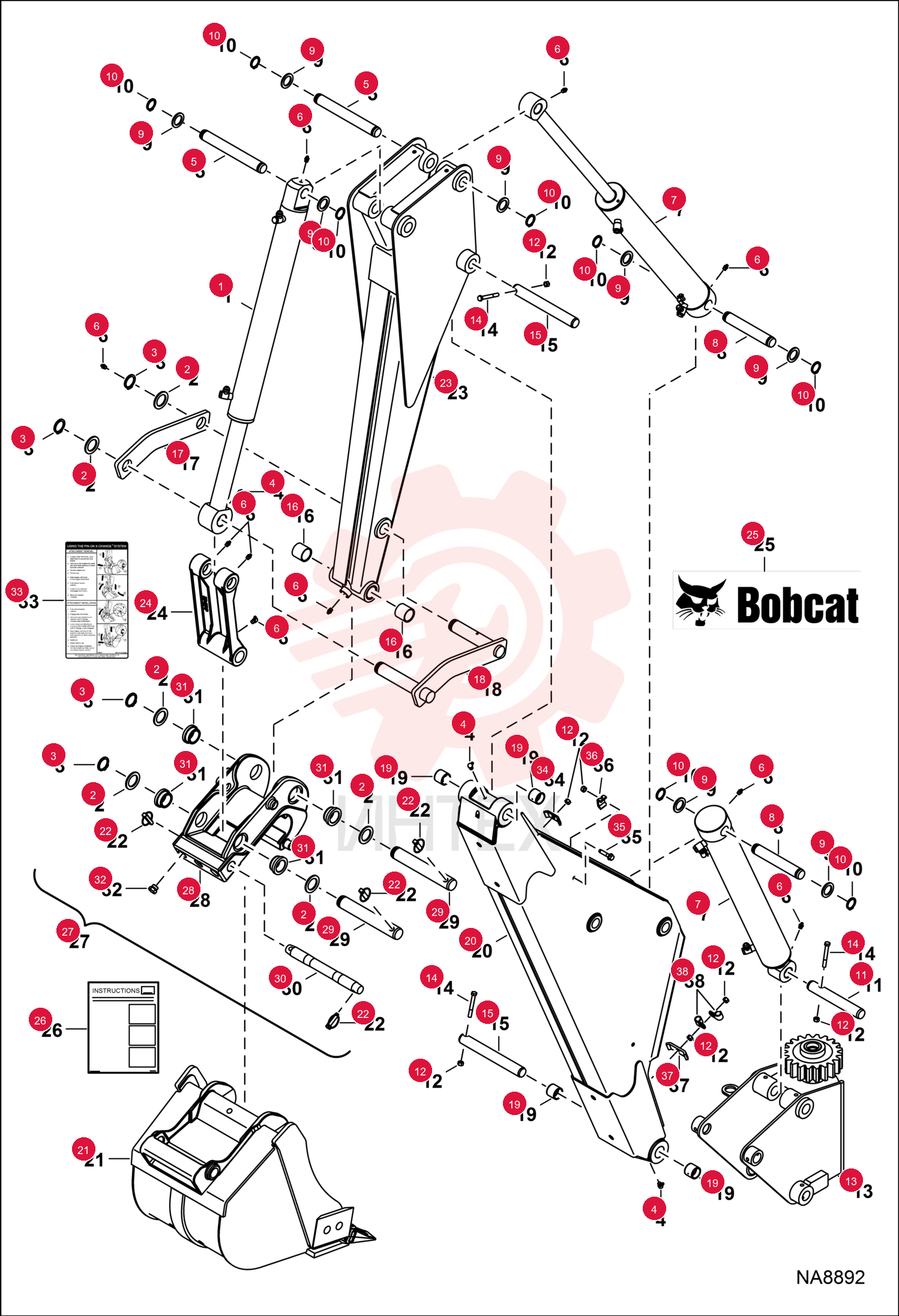 ASSY, CYL 7146697 (4)
