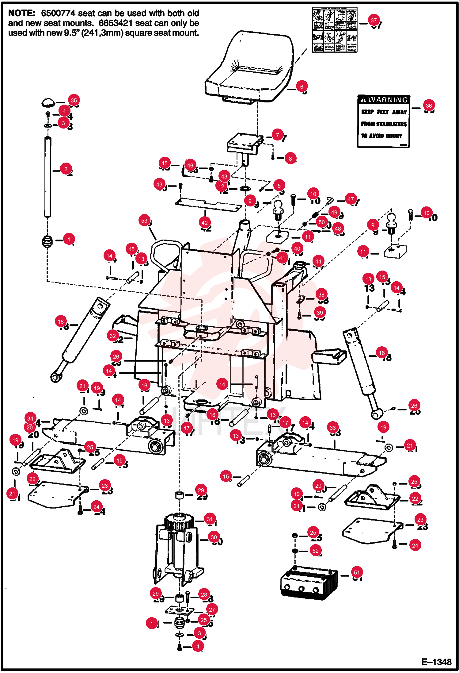 BEARING ASSEMBLY 6519337 (3)