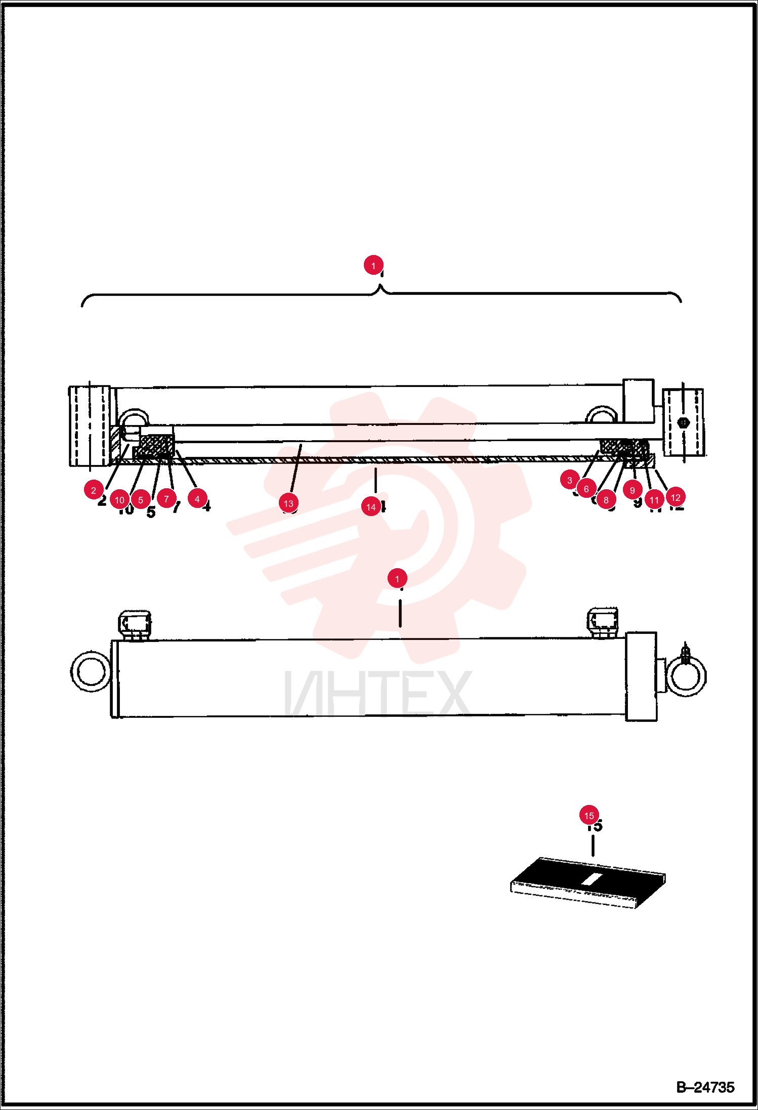 CYLINDER ASSEMBLY 6686070 (2)