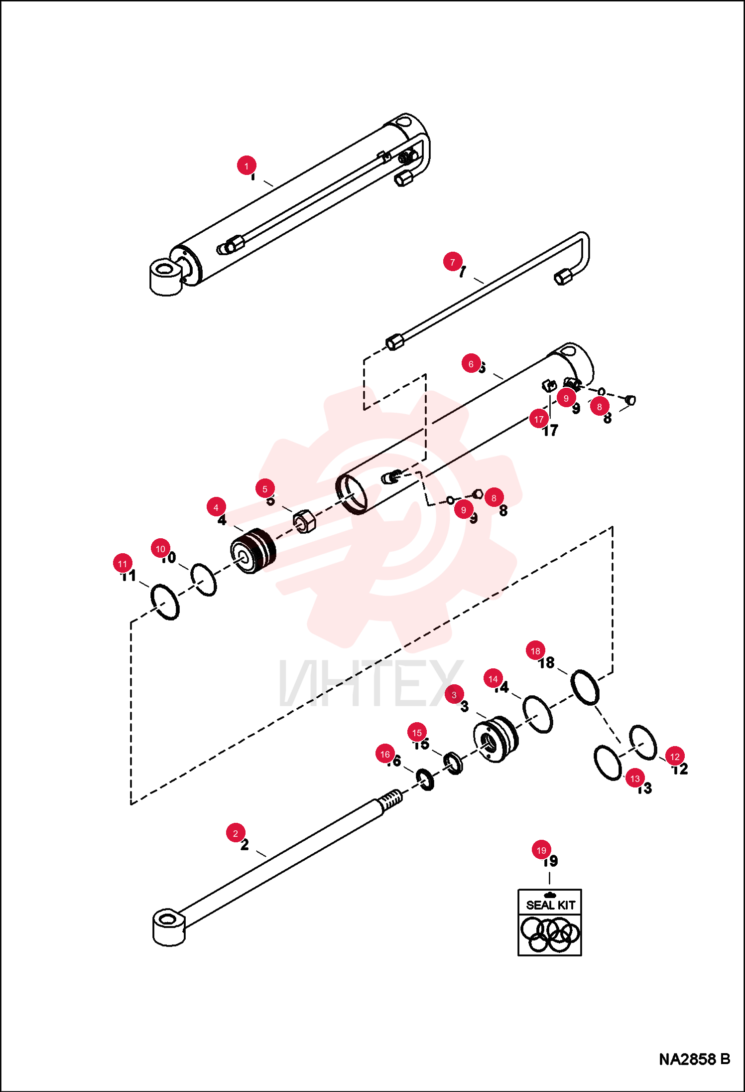 CYLINDER, BOOM 7104122 (4)