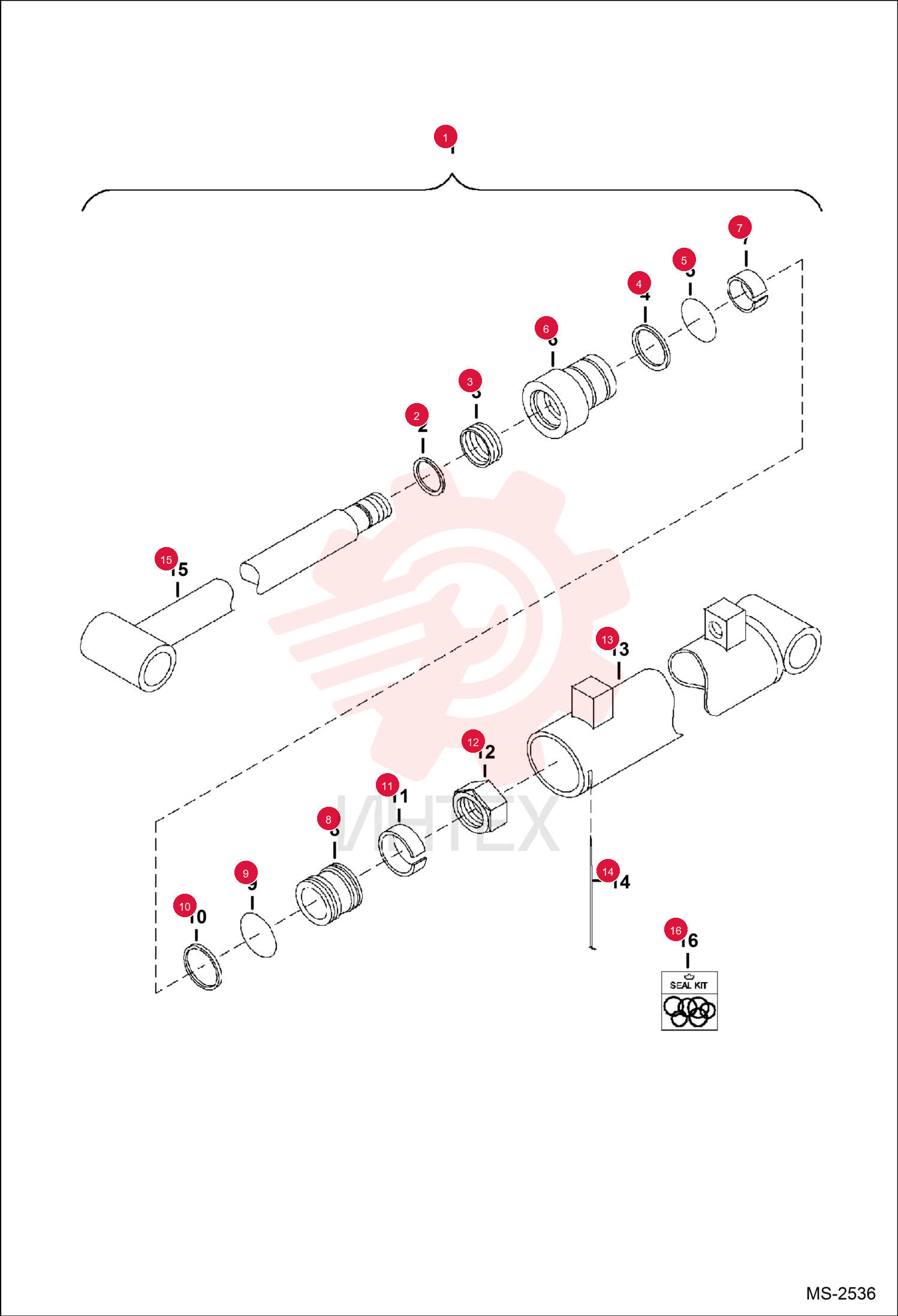 CYLINDER, BOOM 6693745