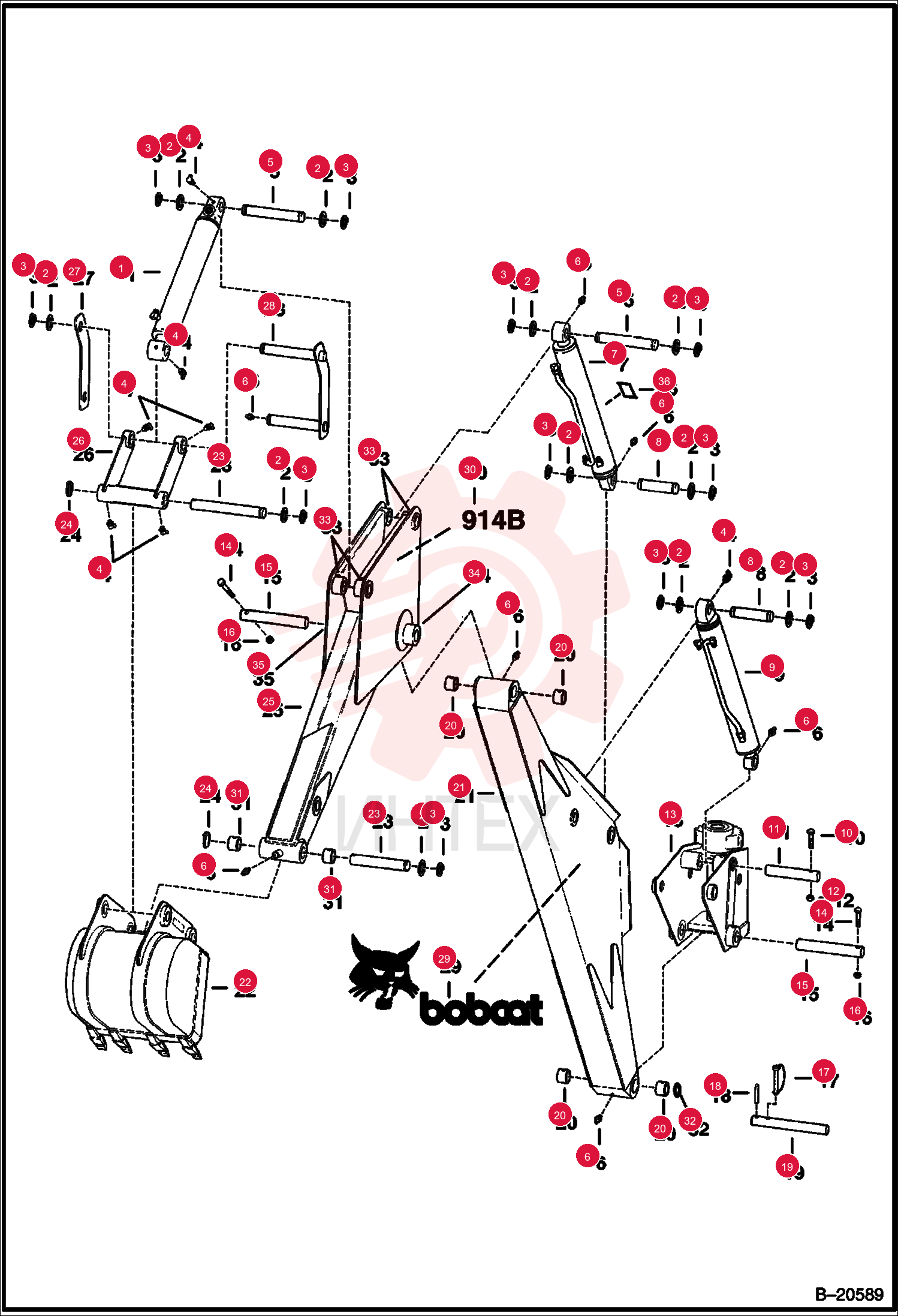 CYLINDER, BUCKET 6593291 (4)