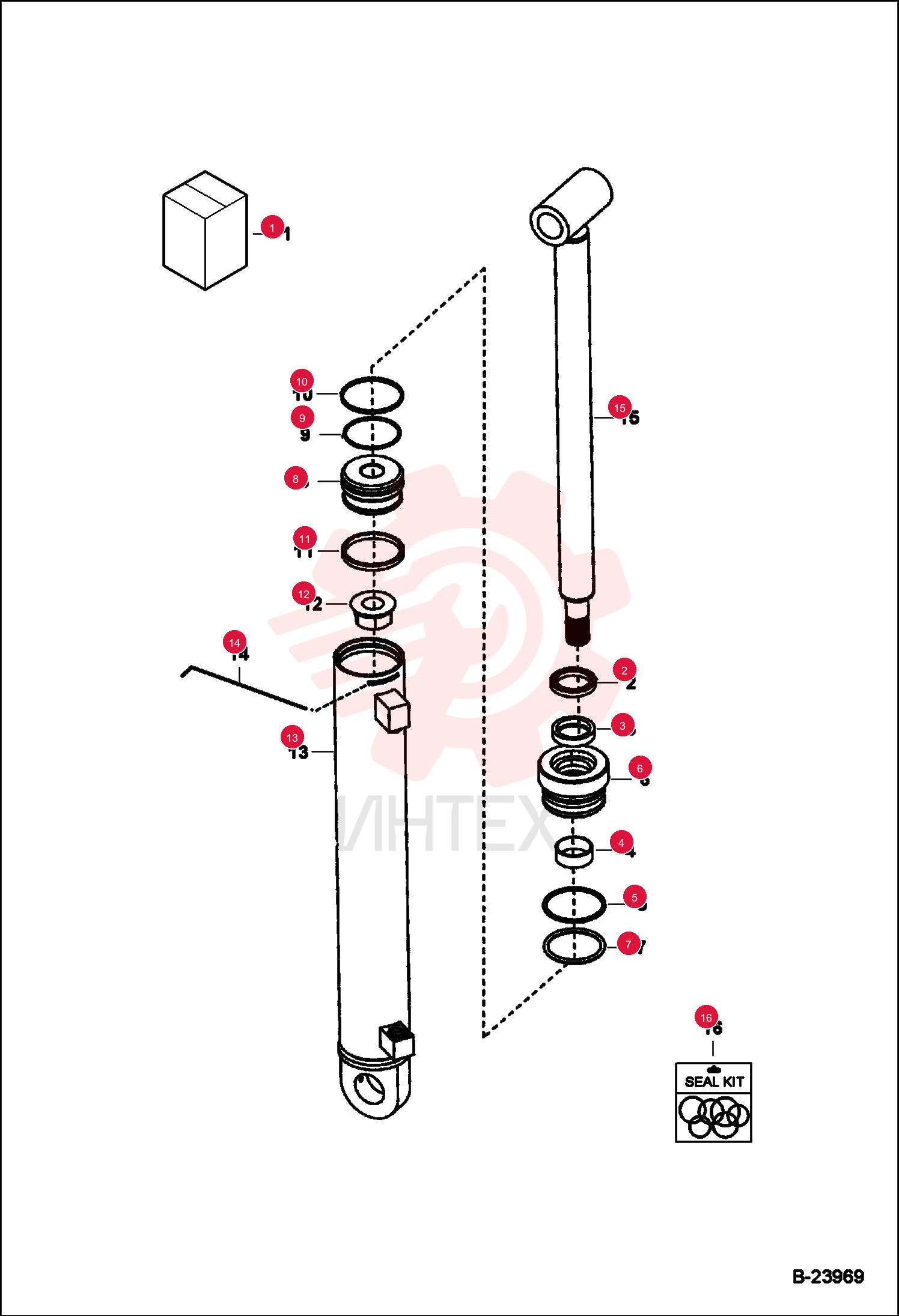 CYLINDER, DIPPER 7003518