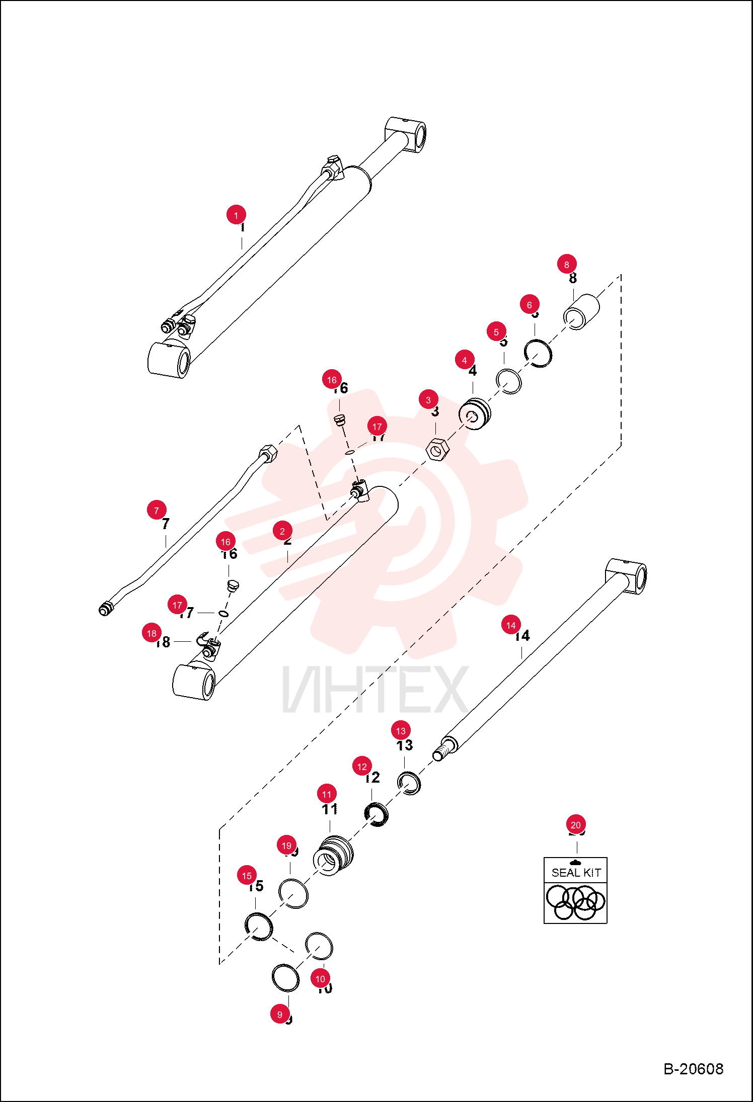 CYLINDER, LIFT 6587789 (1)