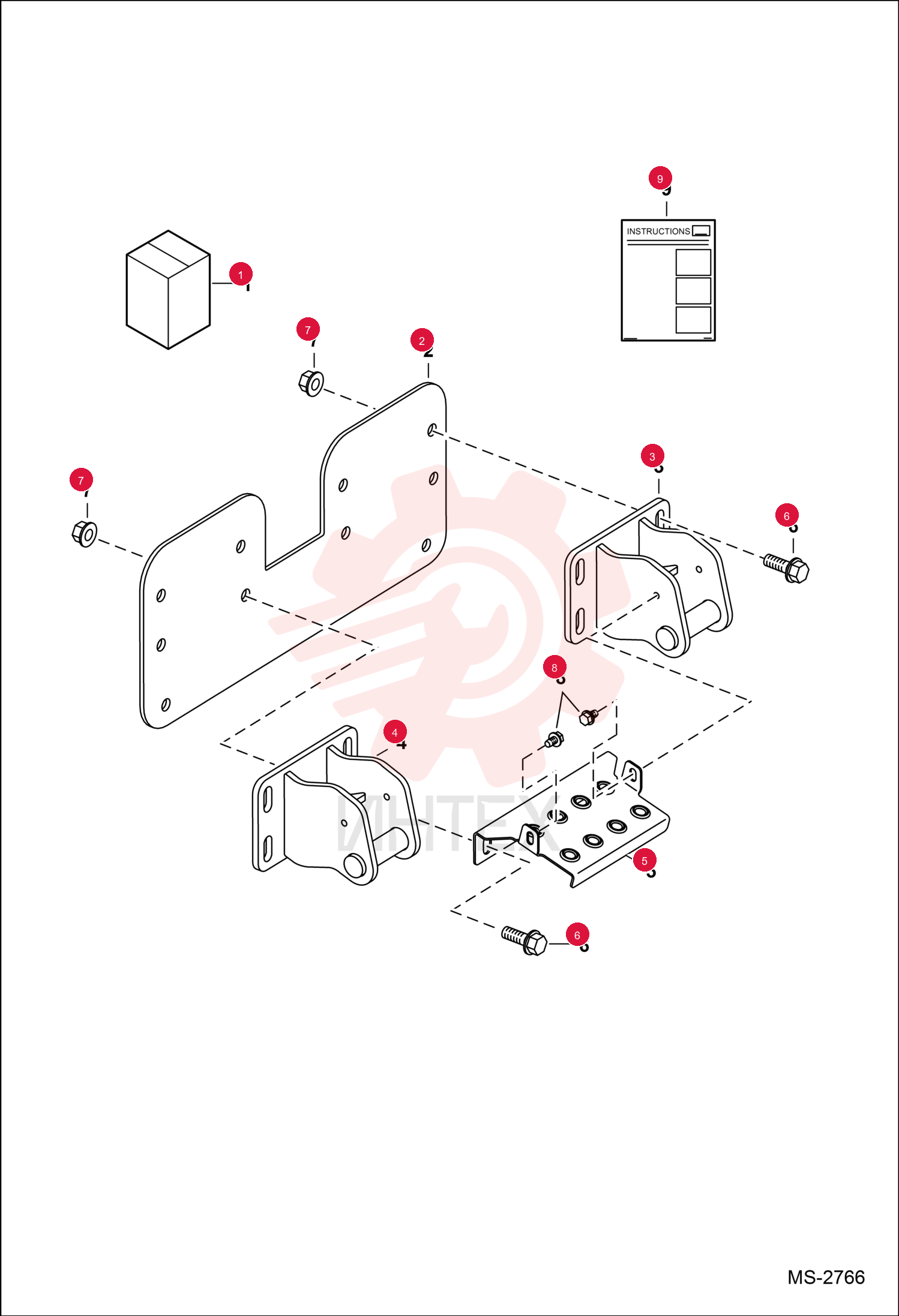 KIT MOUNT BKH 8811 7167510