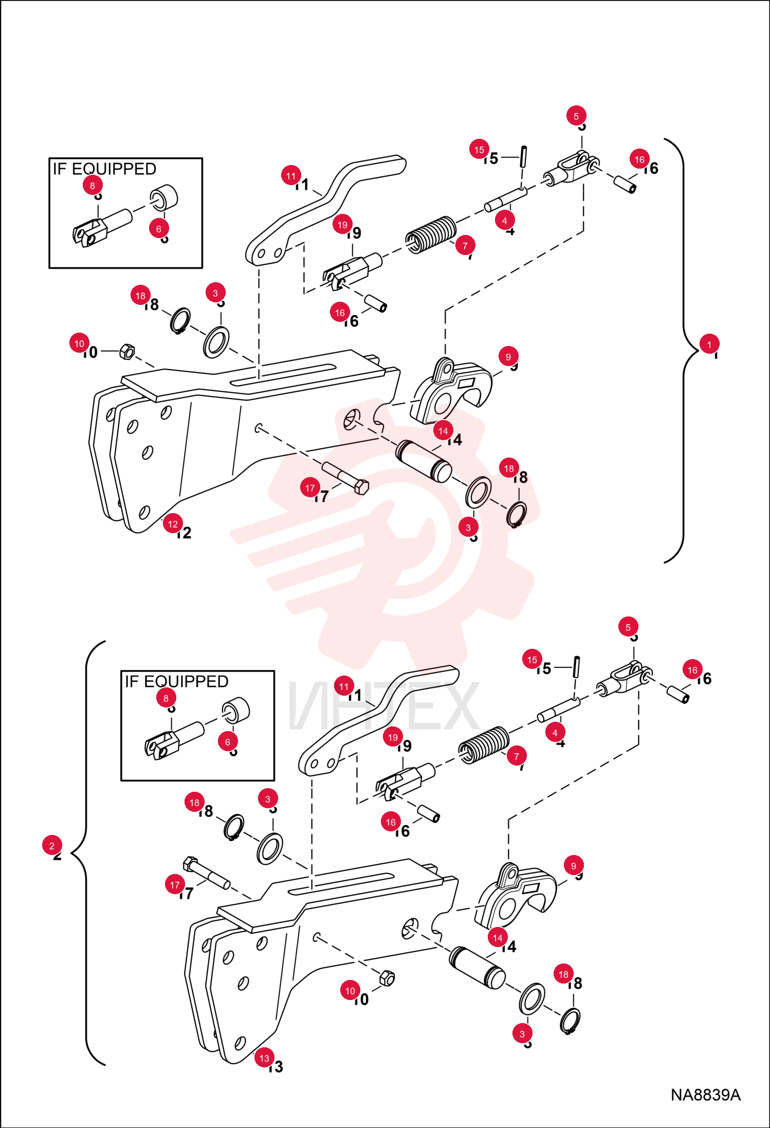 LATCH, BACKHOE 7250447 (1)