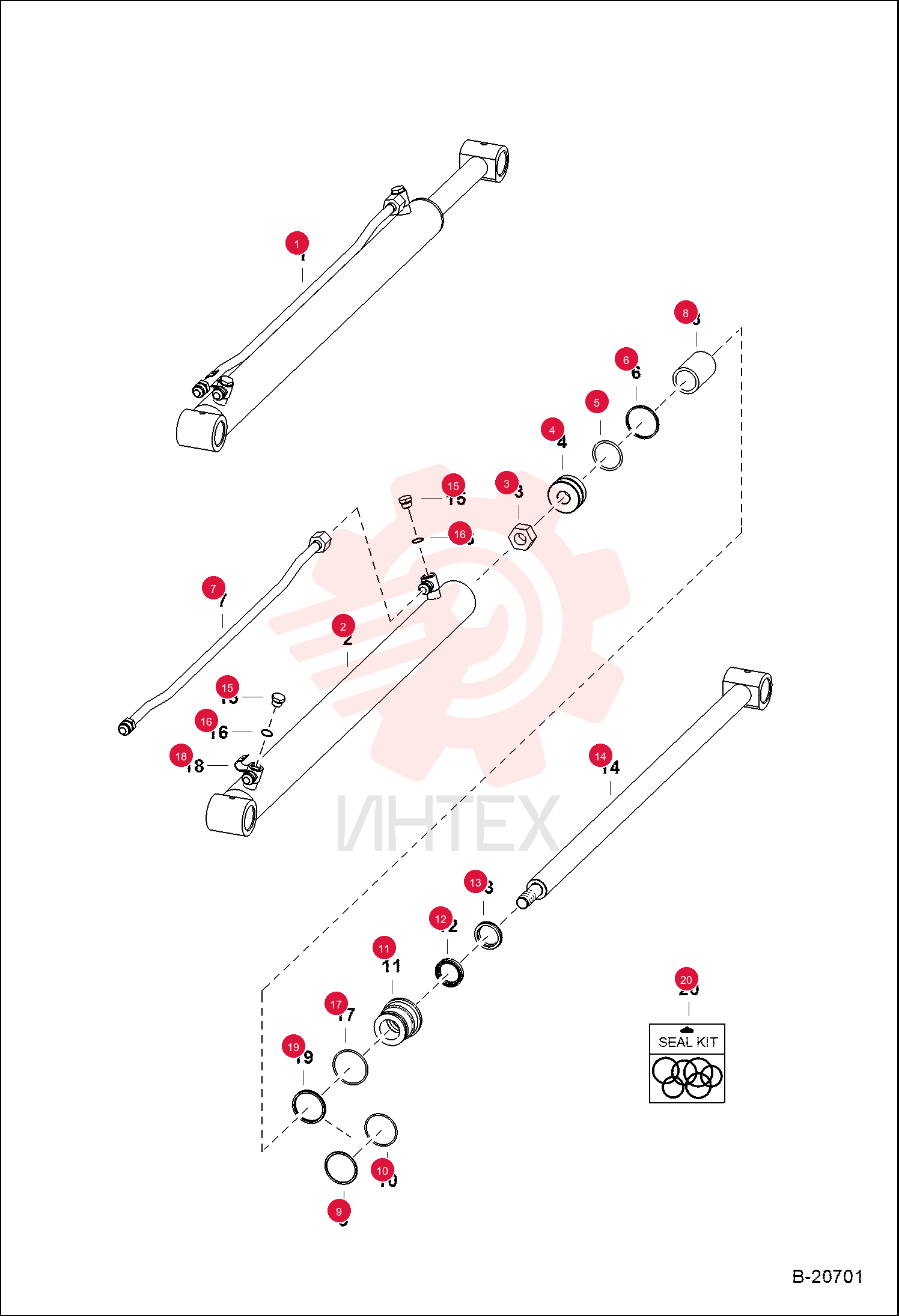 LIFT CYLINDER 6812771 (1)