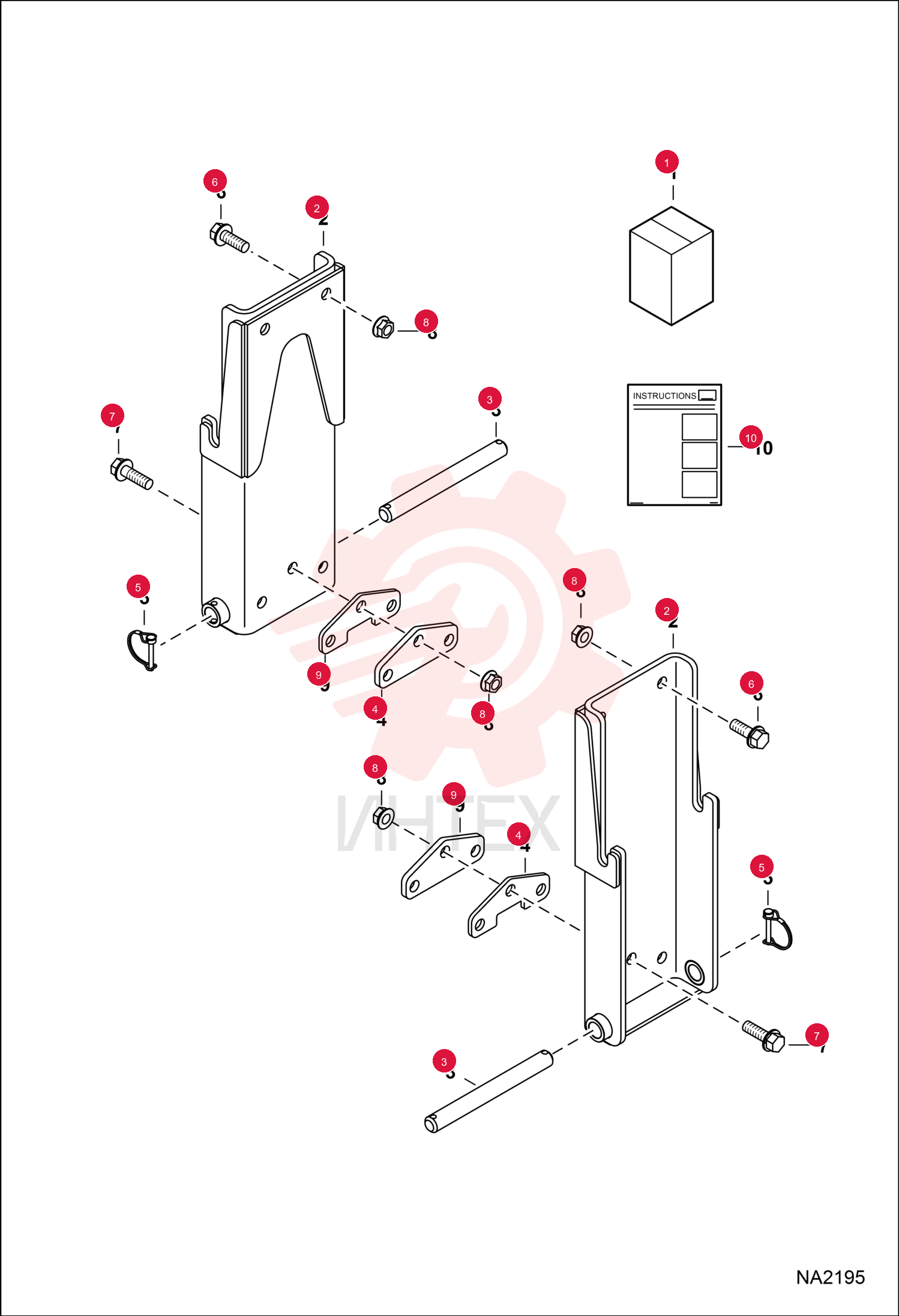 MOUNT, STABILIZER 7152507