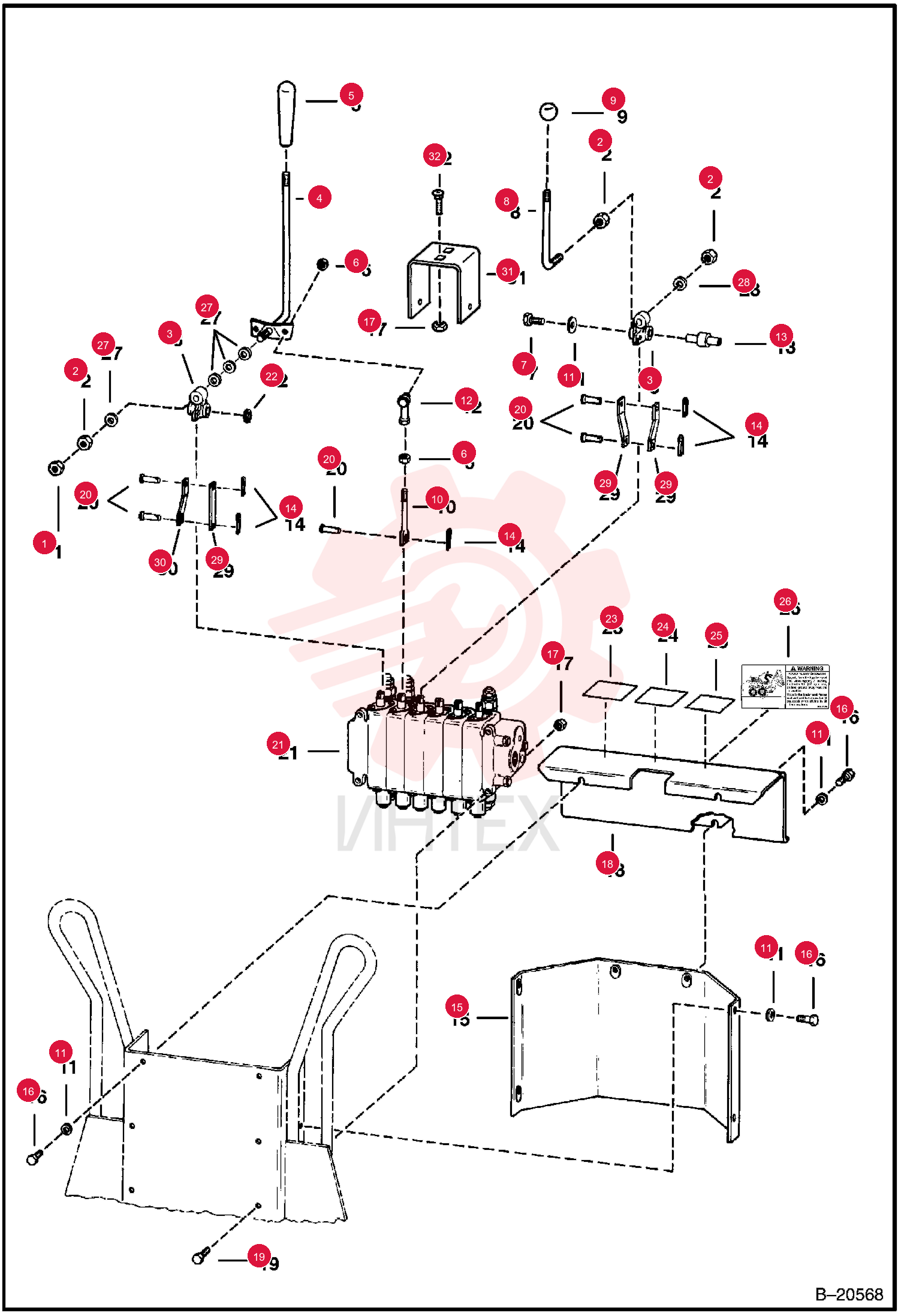 NUT PRETRQ HEX LOCK 85D8 (14)
