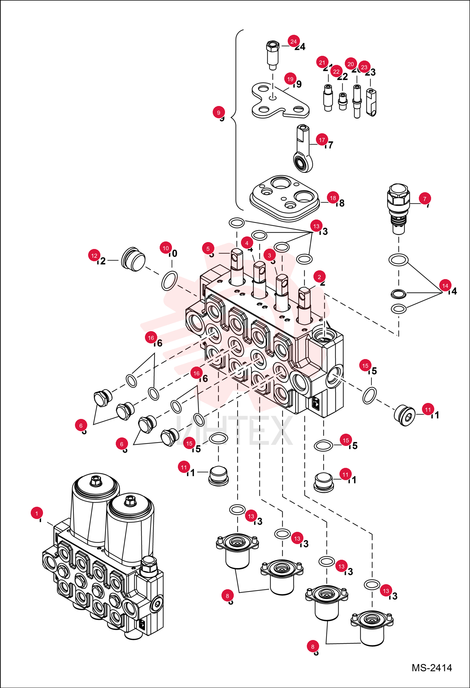 VALVE ASSY 7138760