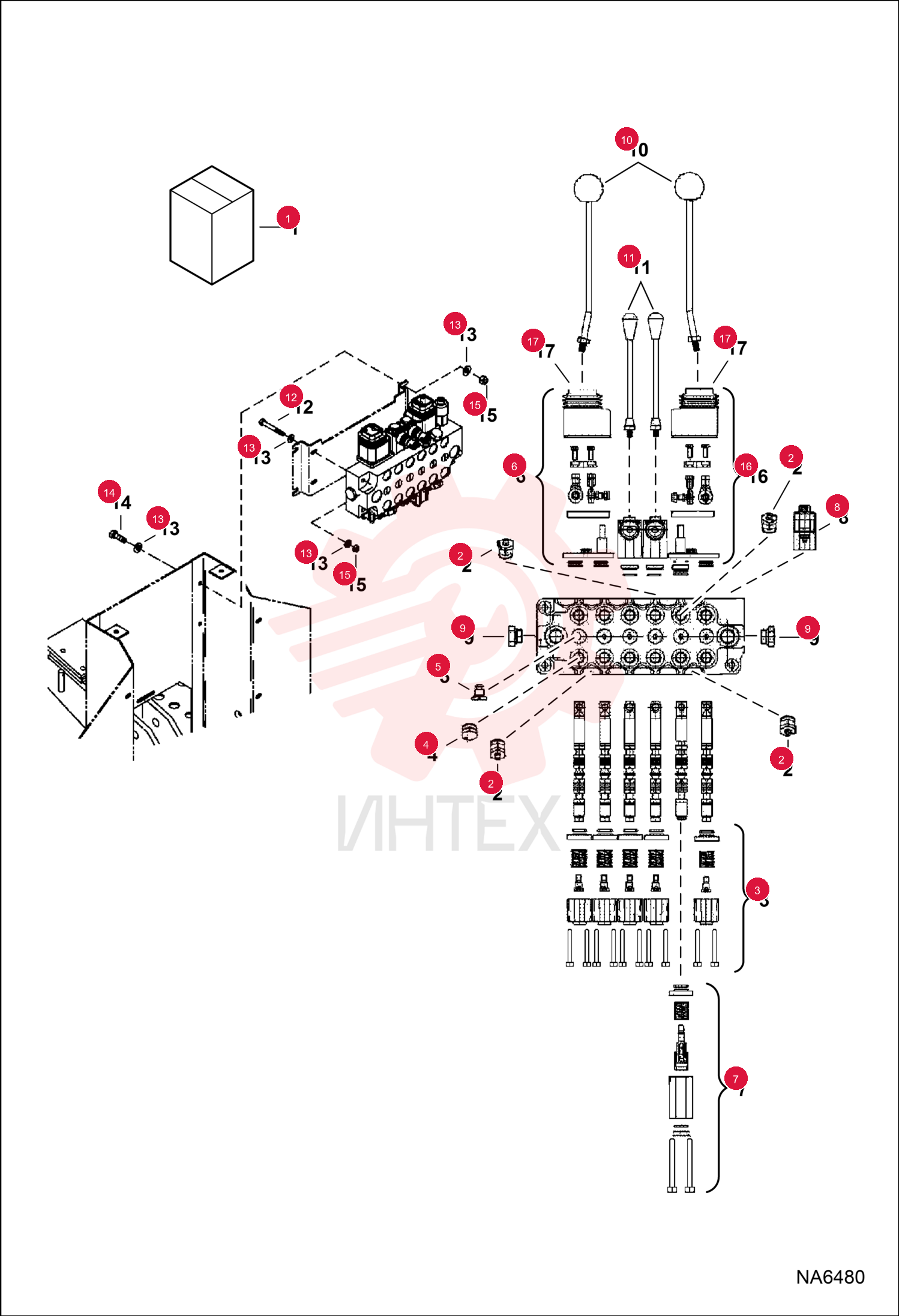 VALVE, BACKHOE 7003534 (1)