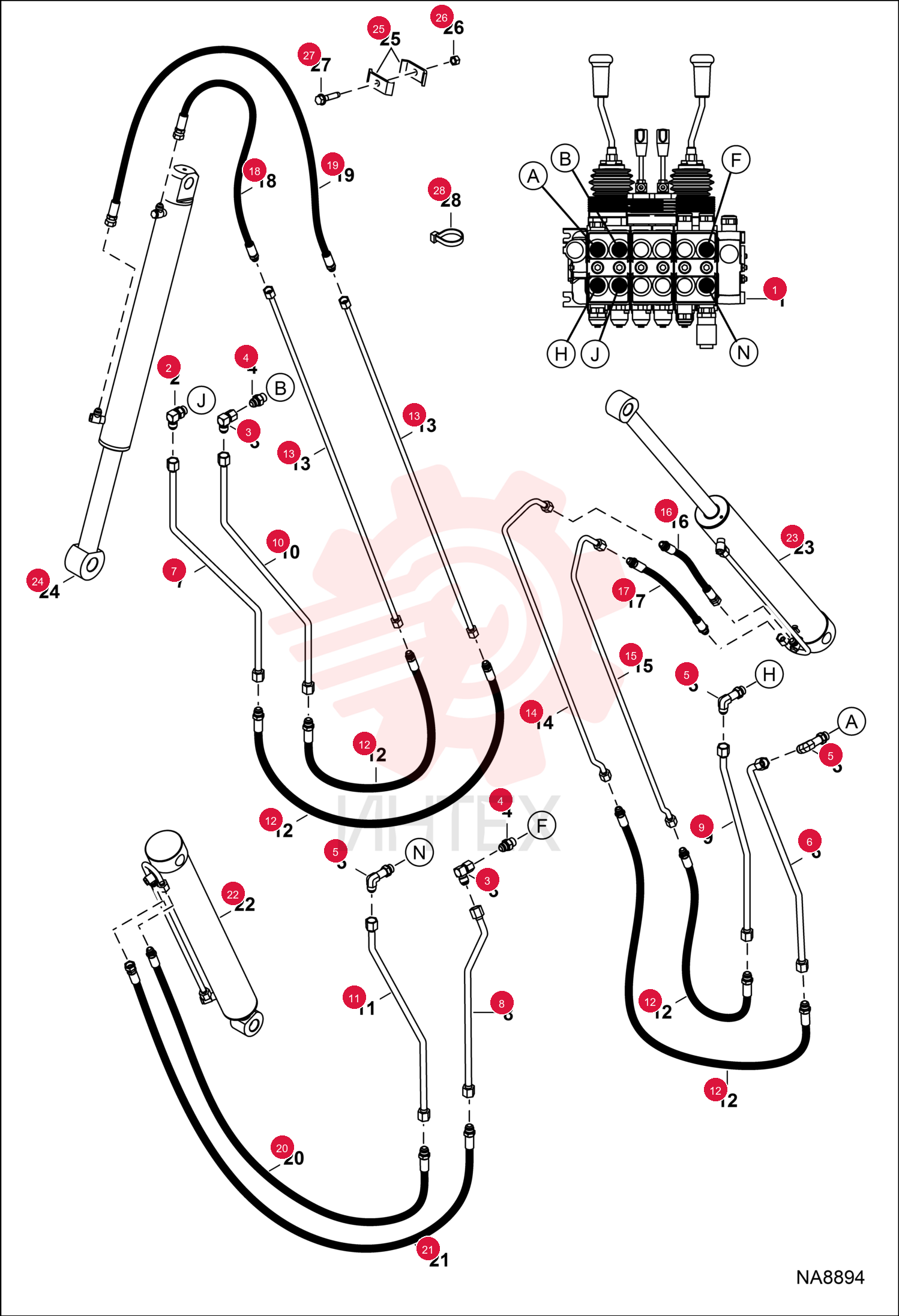 VALVE, CONTROL 7204326 (5)