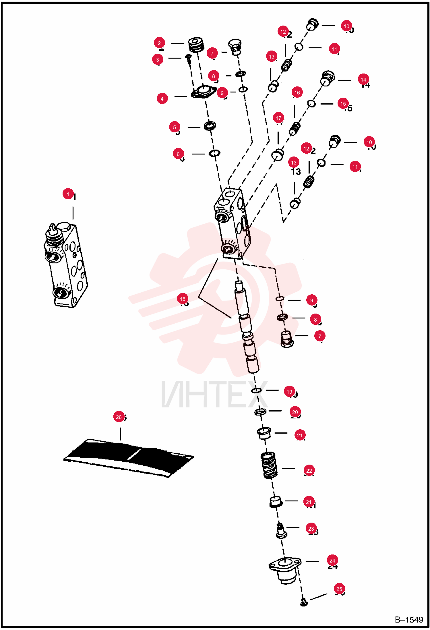 VALVE, SECTION 6519601