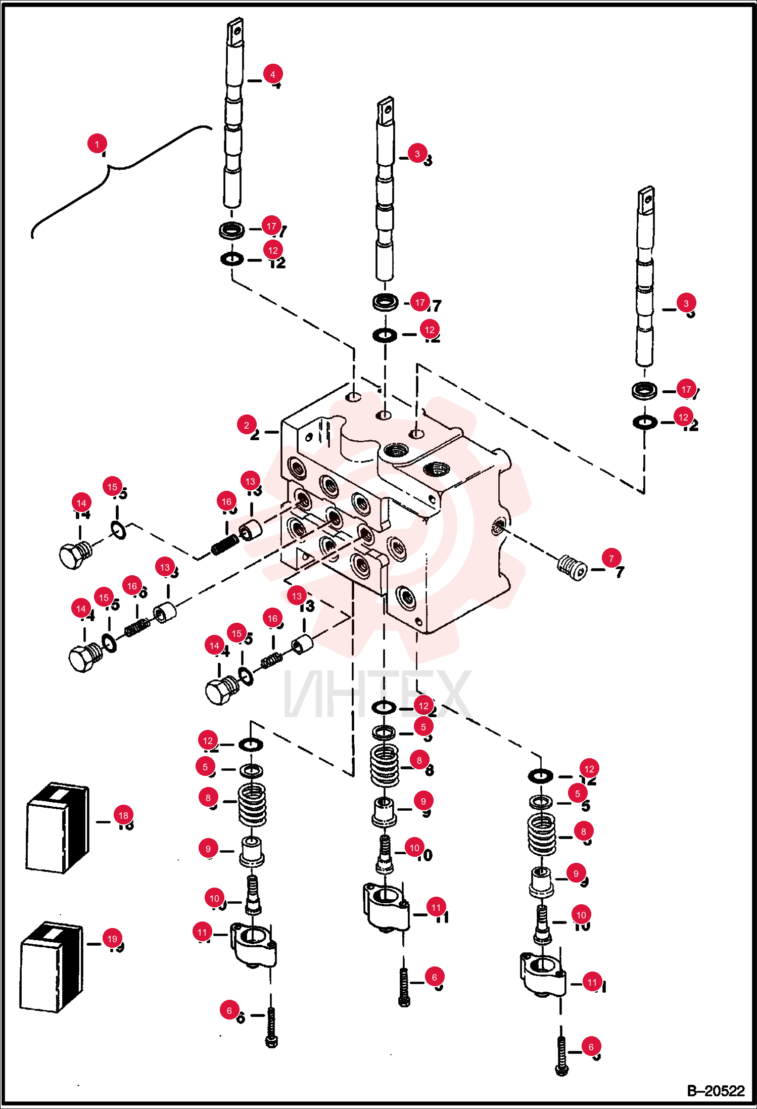 VALVE, SECTION 6658438 (3)