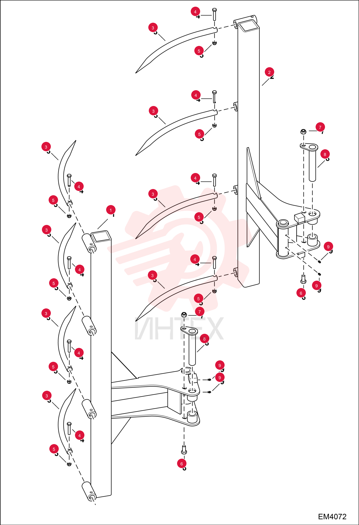 FORK FRAME 7010854 (2)