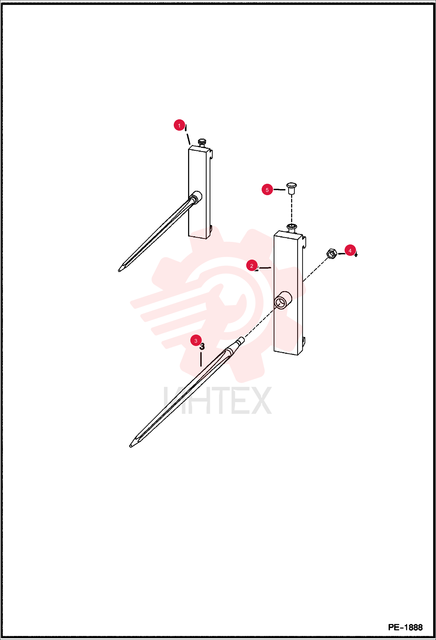 TOOTH, BALE FORK 6817193