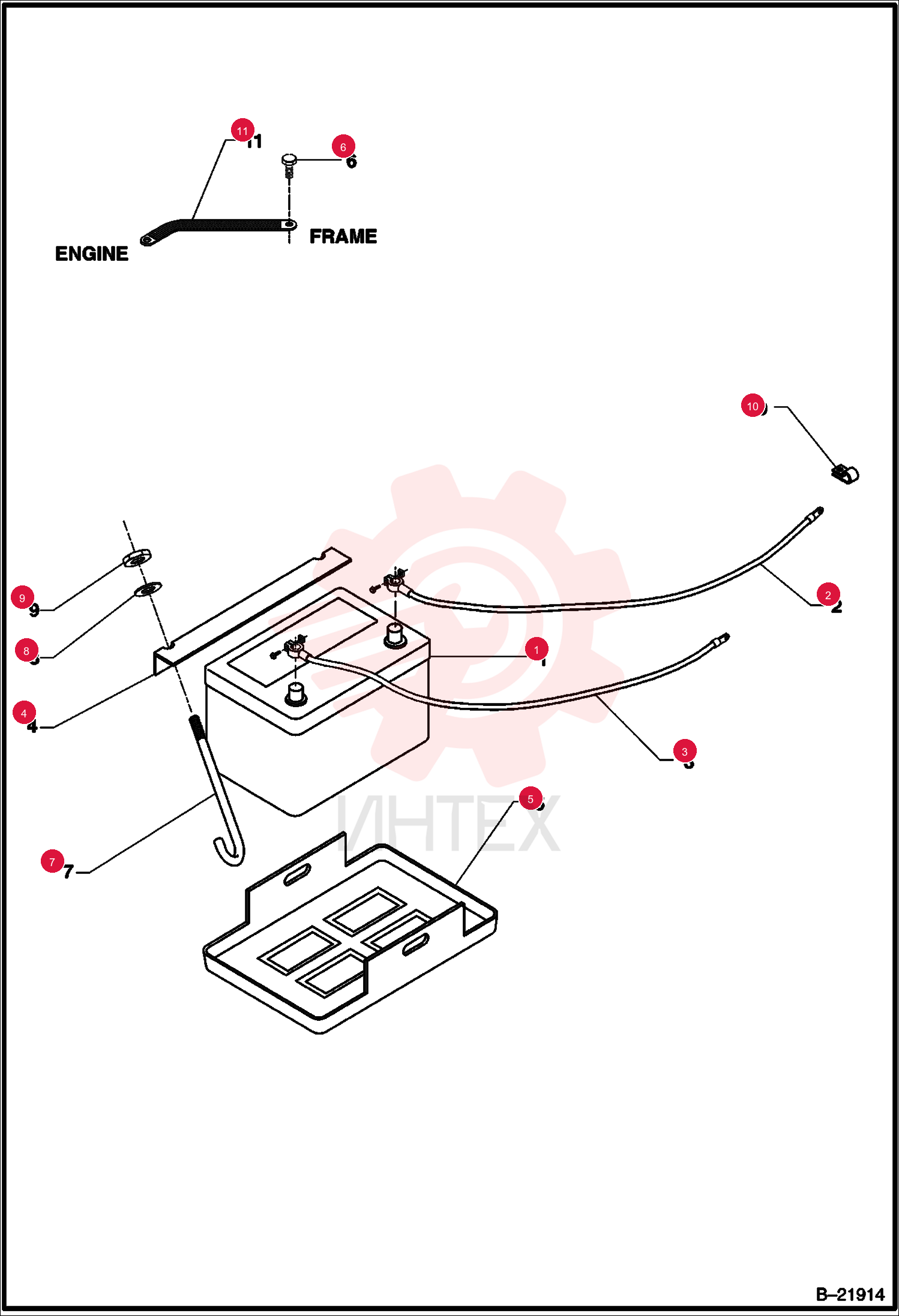 BATTERY, CCA 700