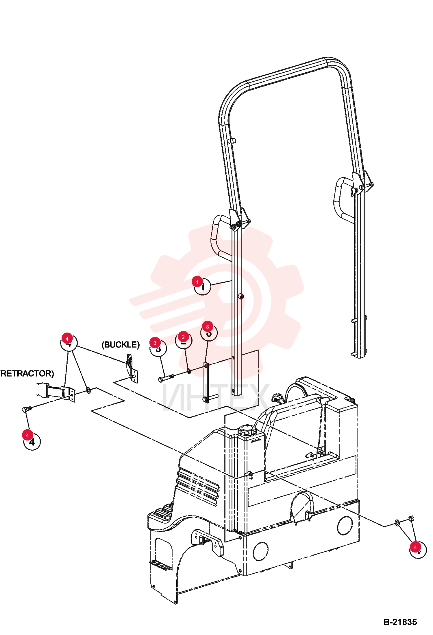 FOLDABLE ROPS