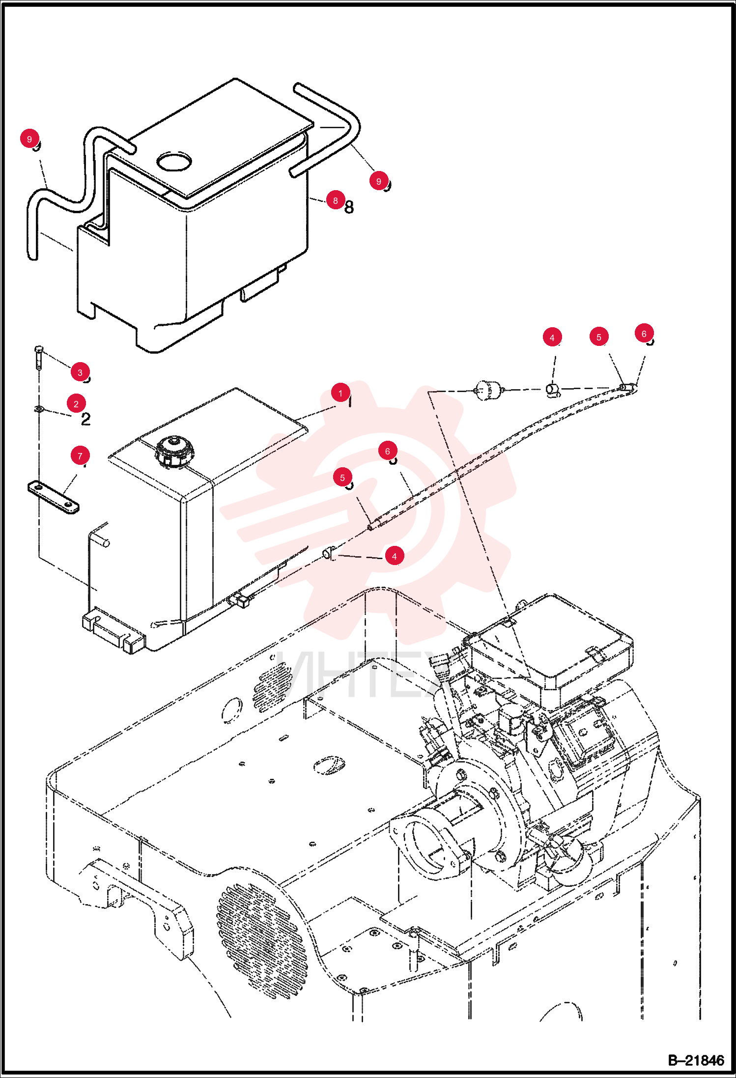 FUEL TANK - INTERNAL BREAKDOWN