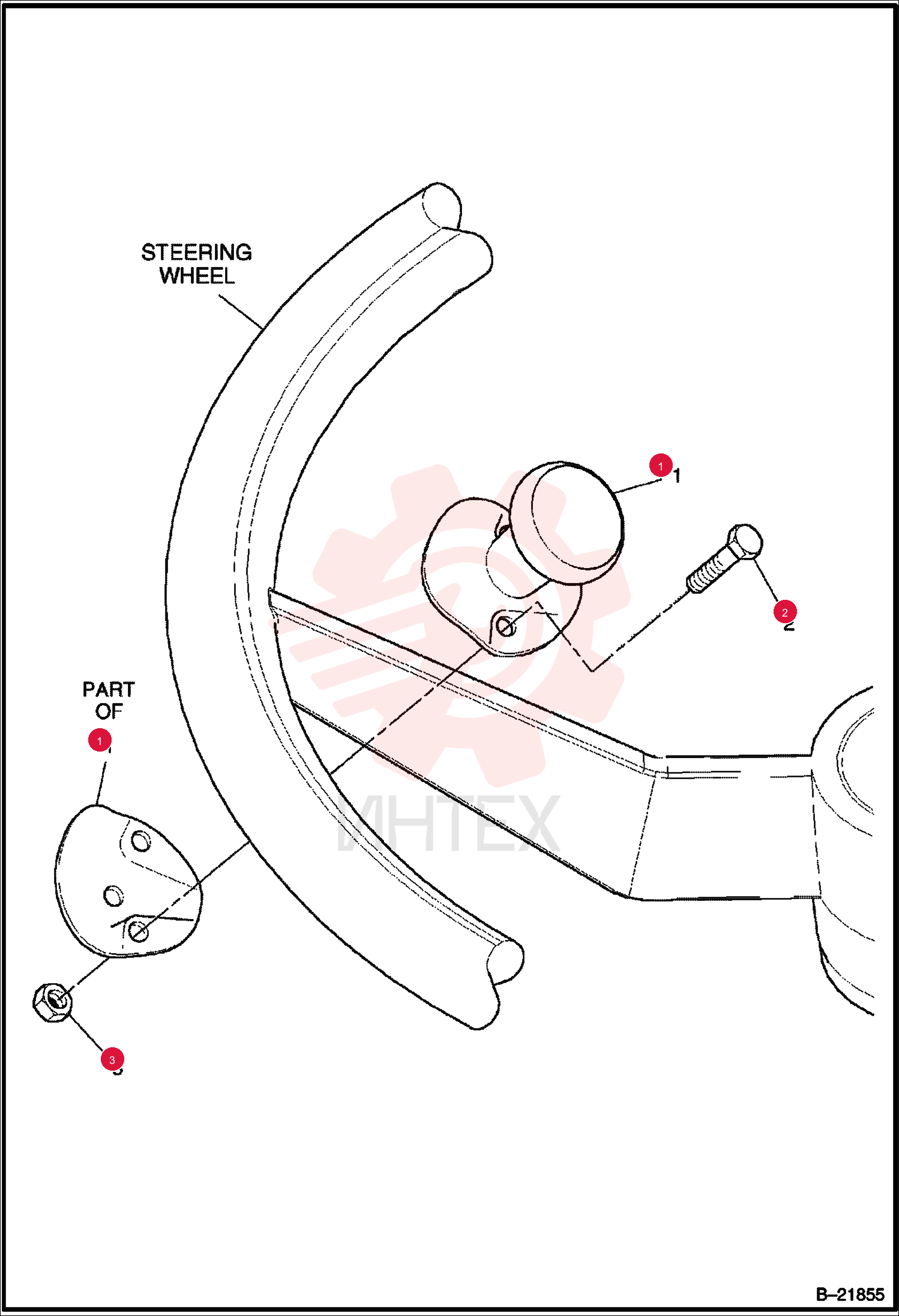 KIT,SPINNER KNOB