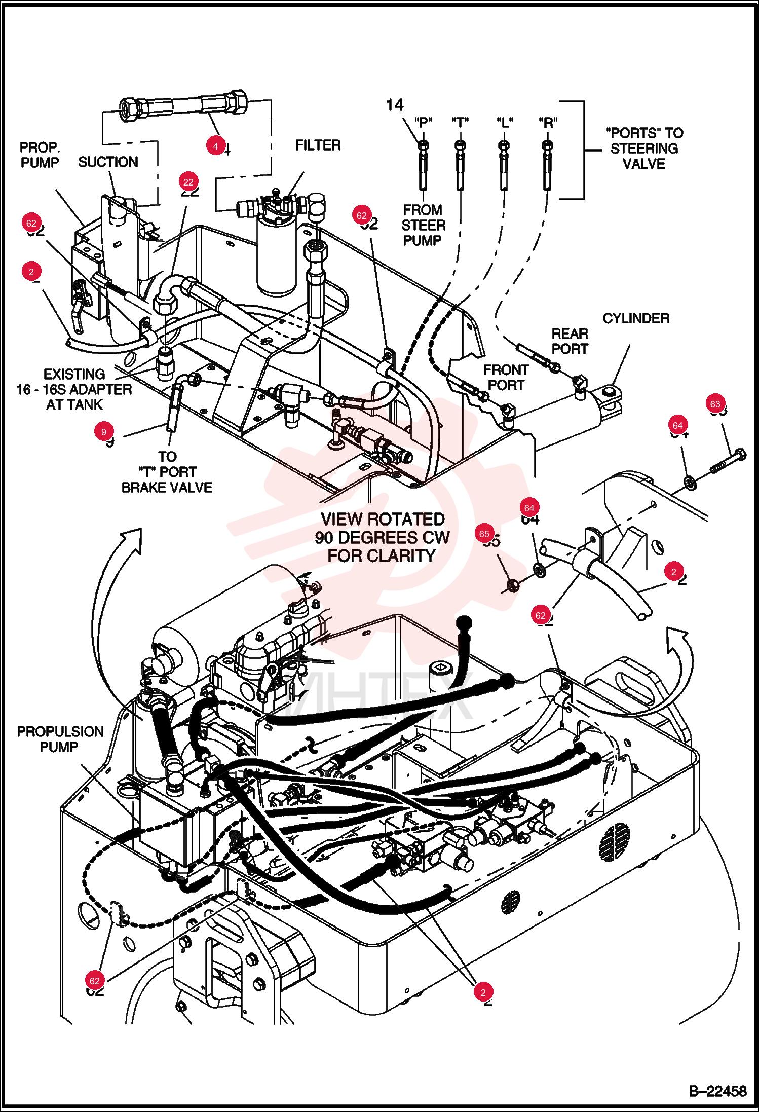 HOSE,ACCUMULATOR 174"